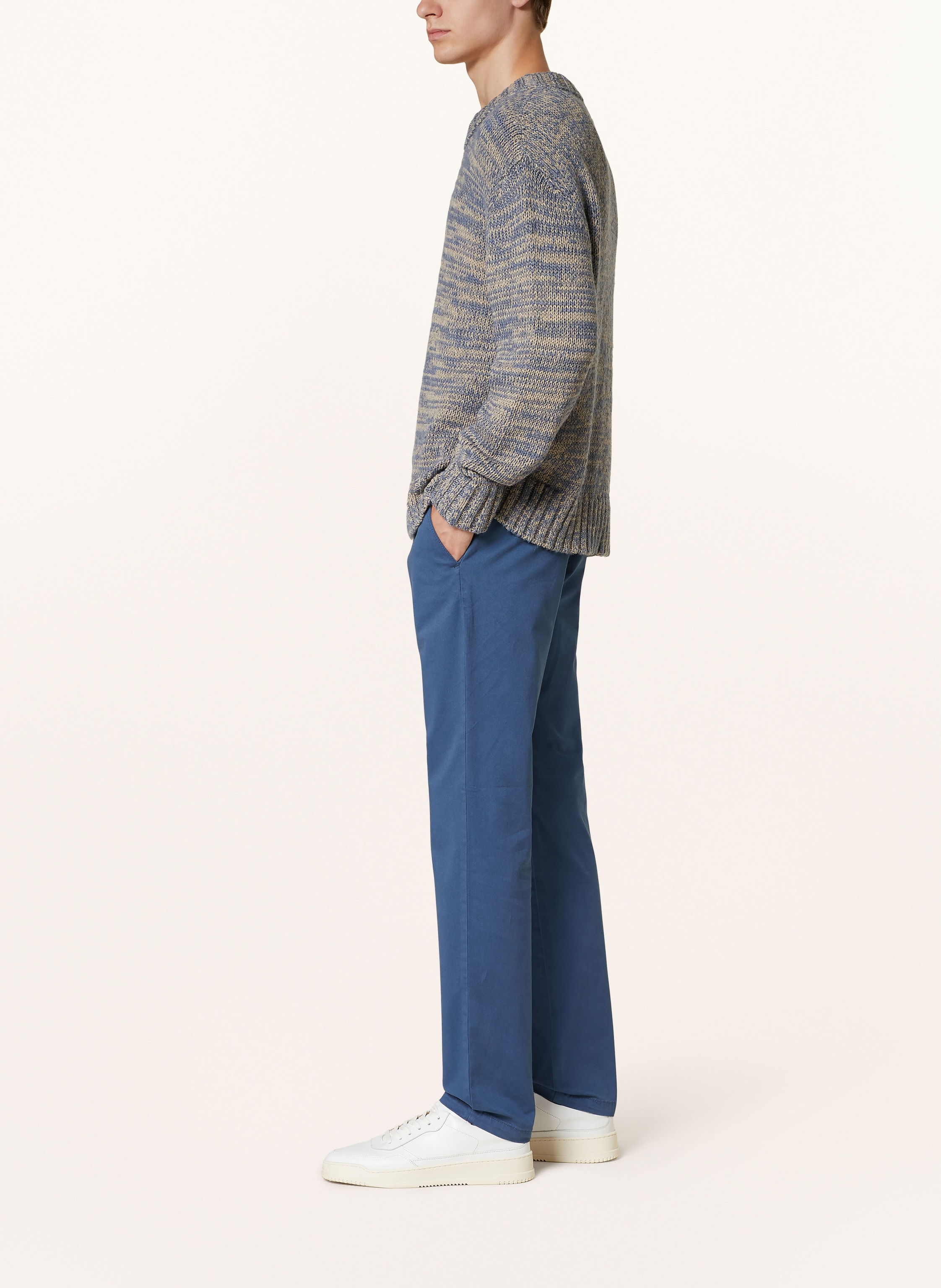 Thumbnail - Paul Chino Comfort Fit blau