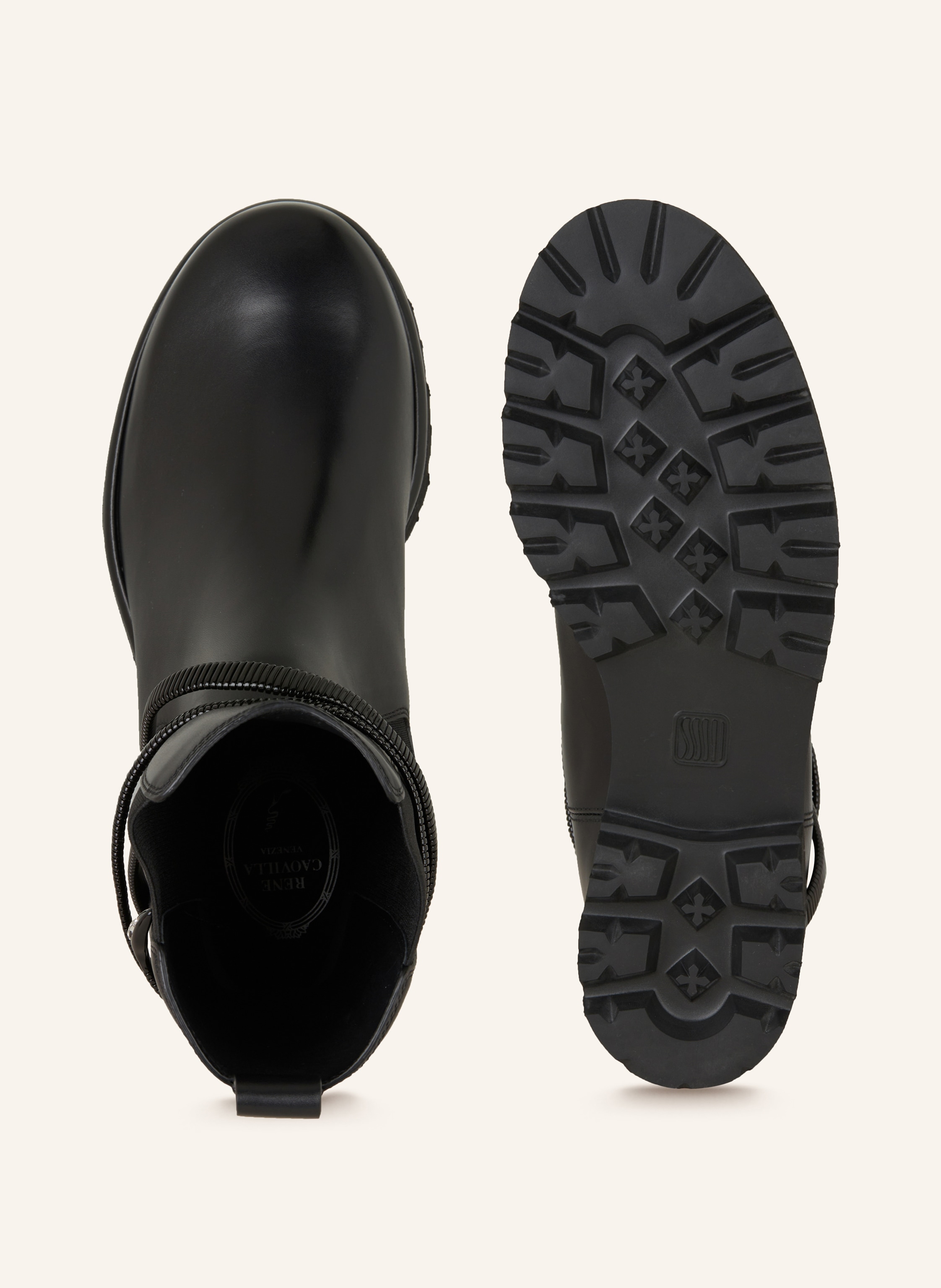 Thumbnail - Rene Caovilla Chelsea-Boots Cleo schwarz