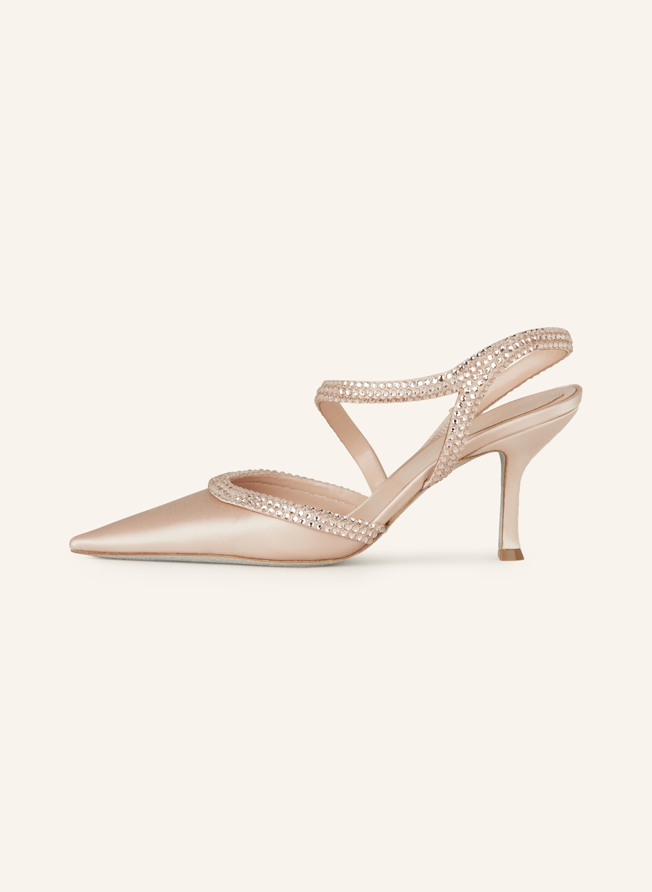 Thumbnail - Rene Caovilla Slingpumps beige