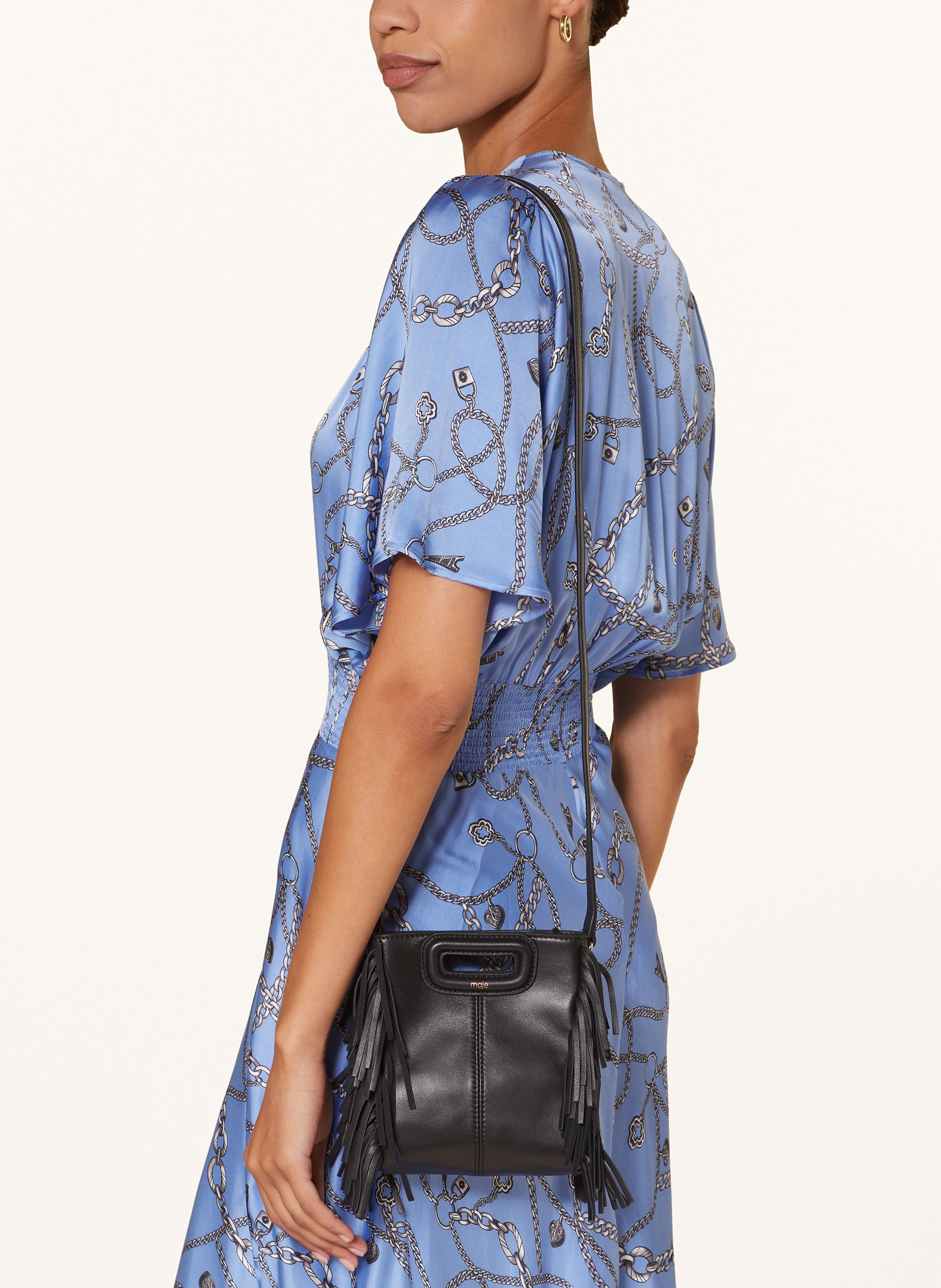 Thumbnail - Maje Umhängetasche schwarz