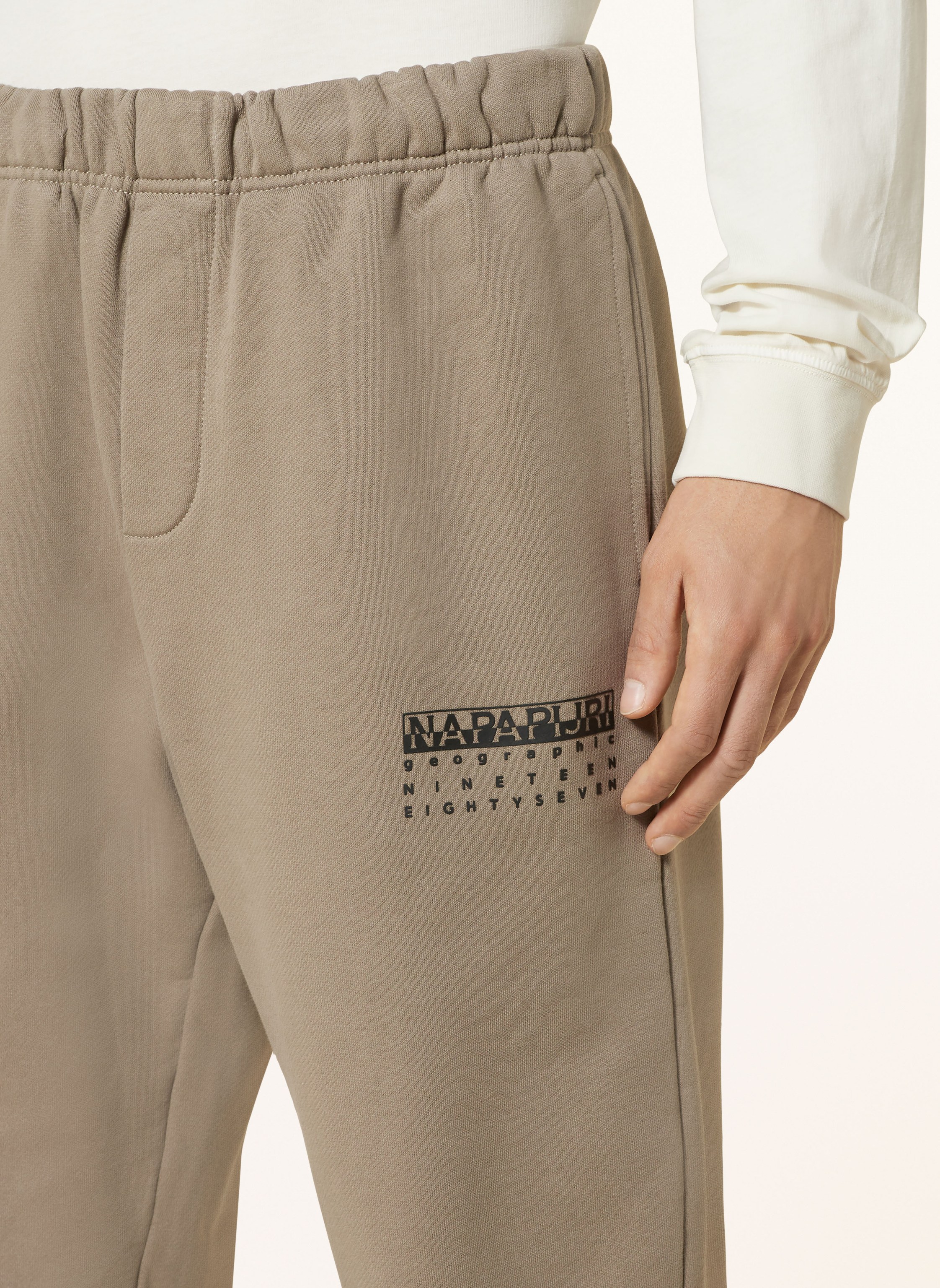 Thumbnail - Napapijri Sweatpants Premium beige