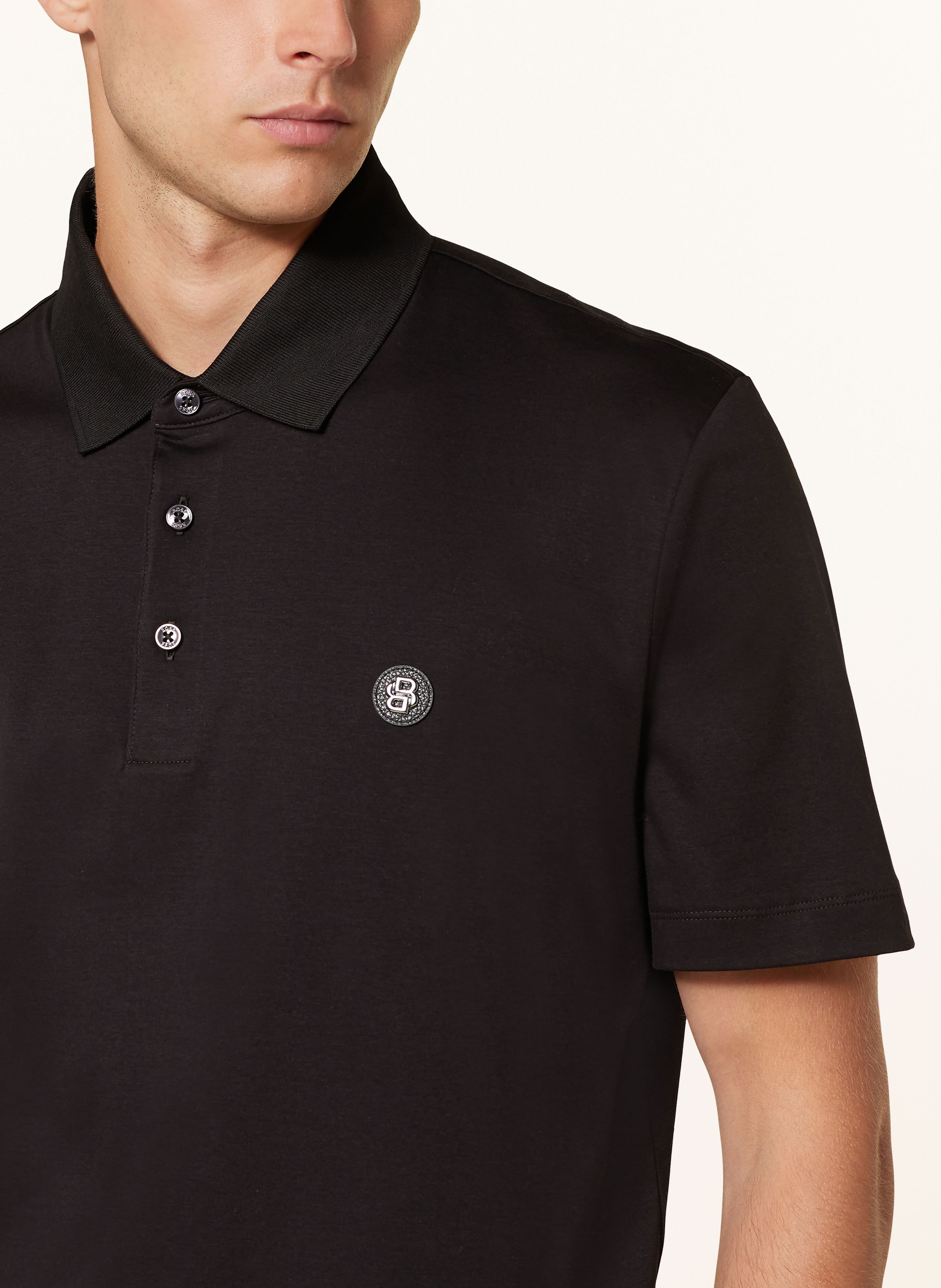 Thumbnail - Boss Jersey-Poloshirt Parris schwarz