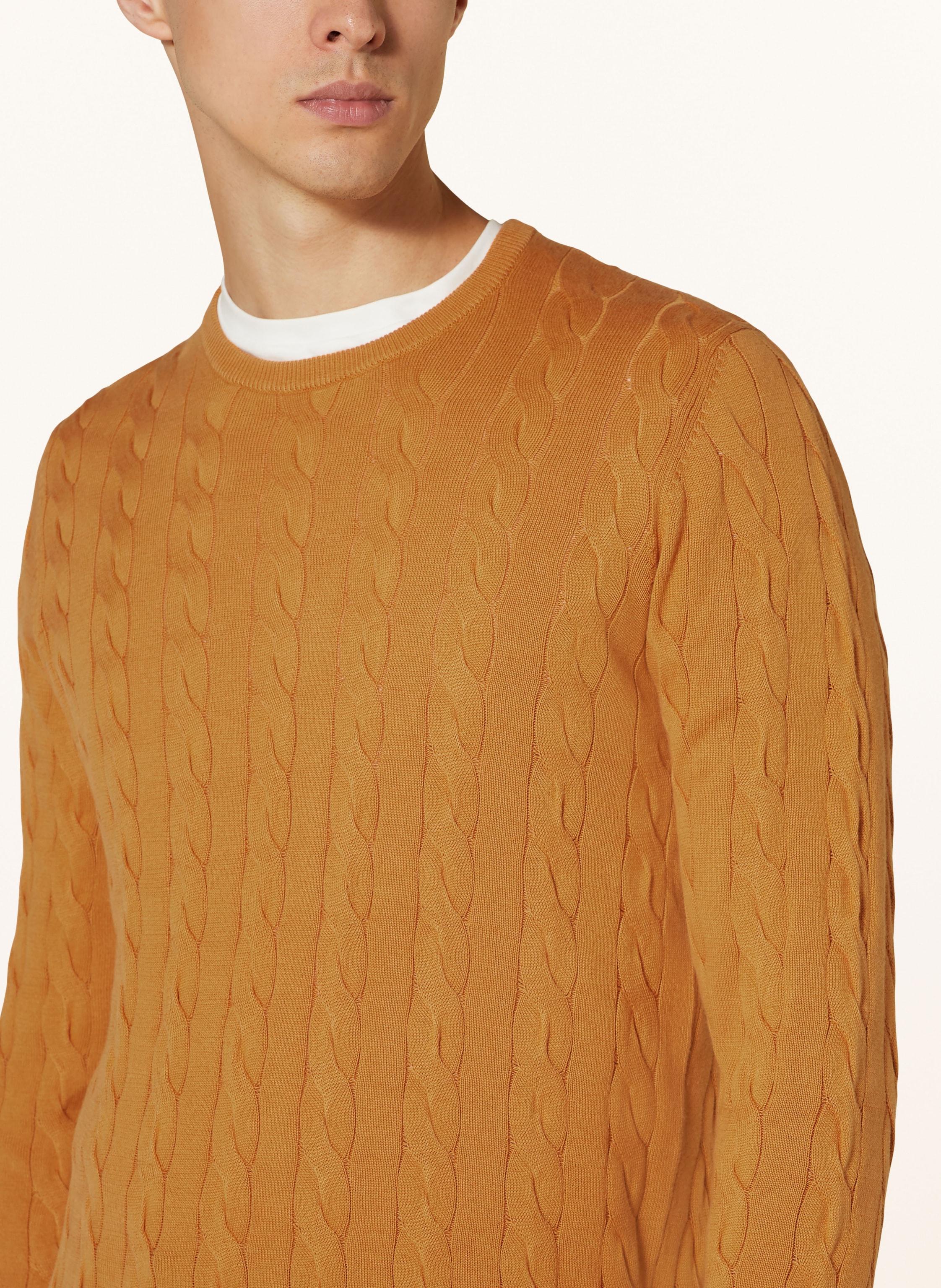 Thumbnail - Strokesman's Pullover orange