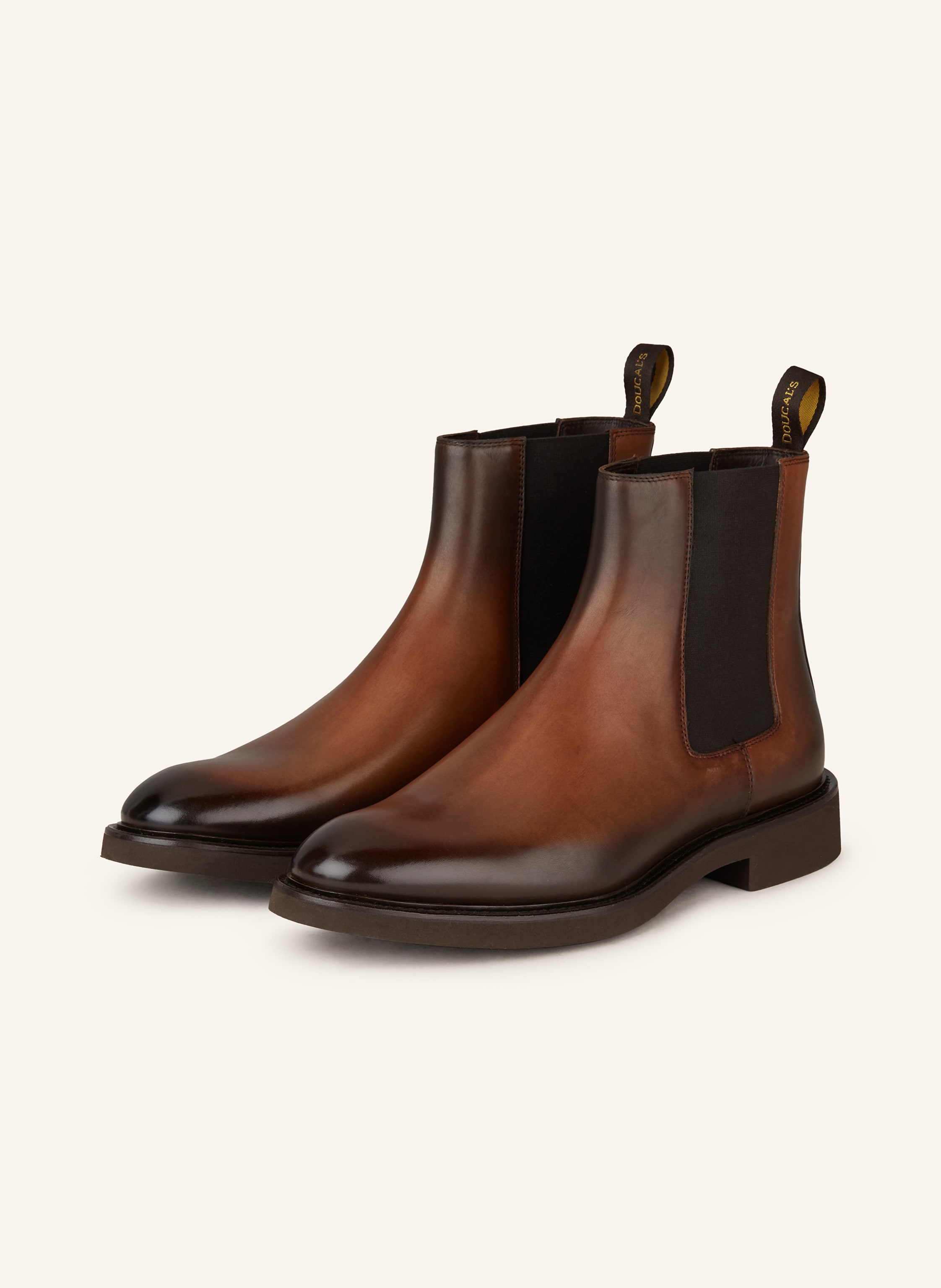 DOUCAL'S Chelsea-Boots in braun