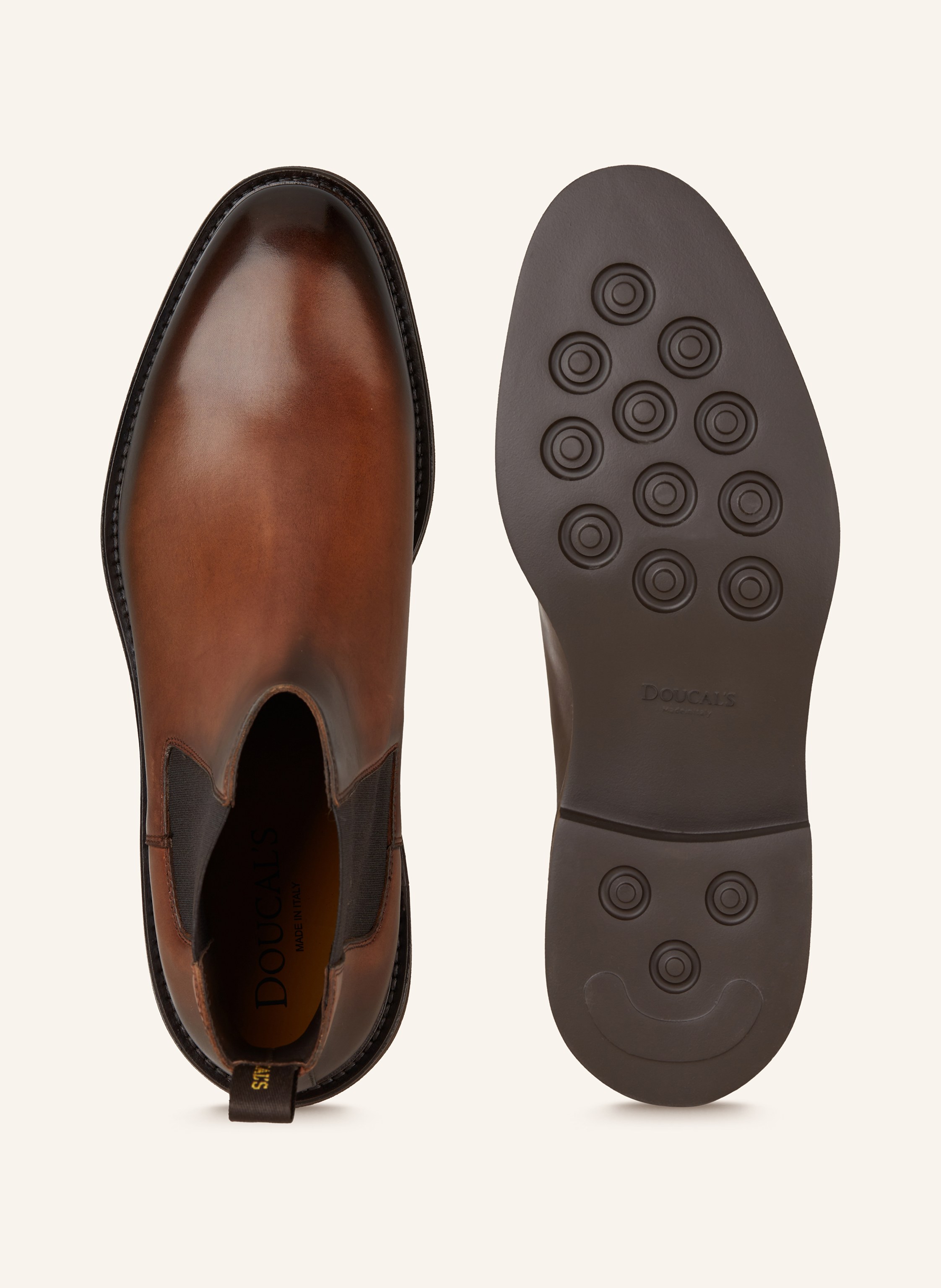 Thumbnail - Doucal's Chelsea-Boots braun