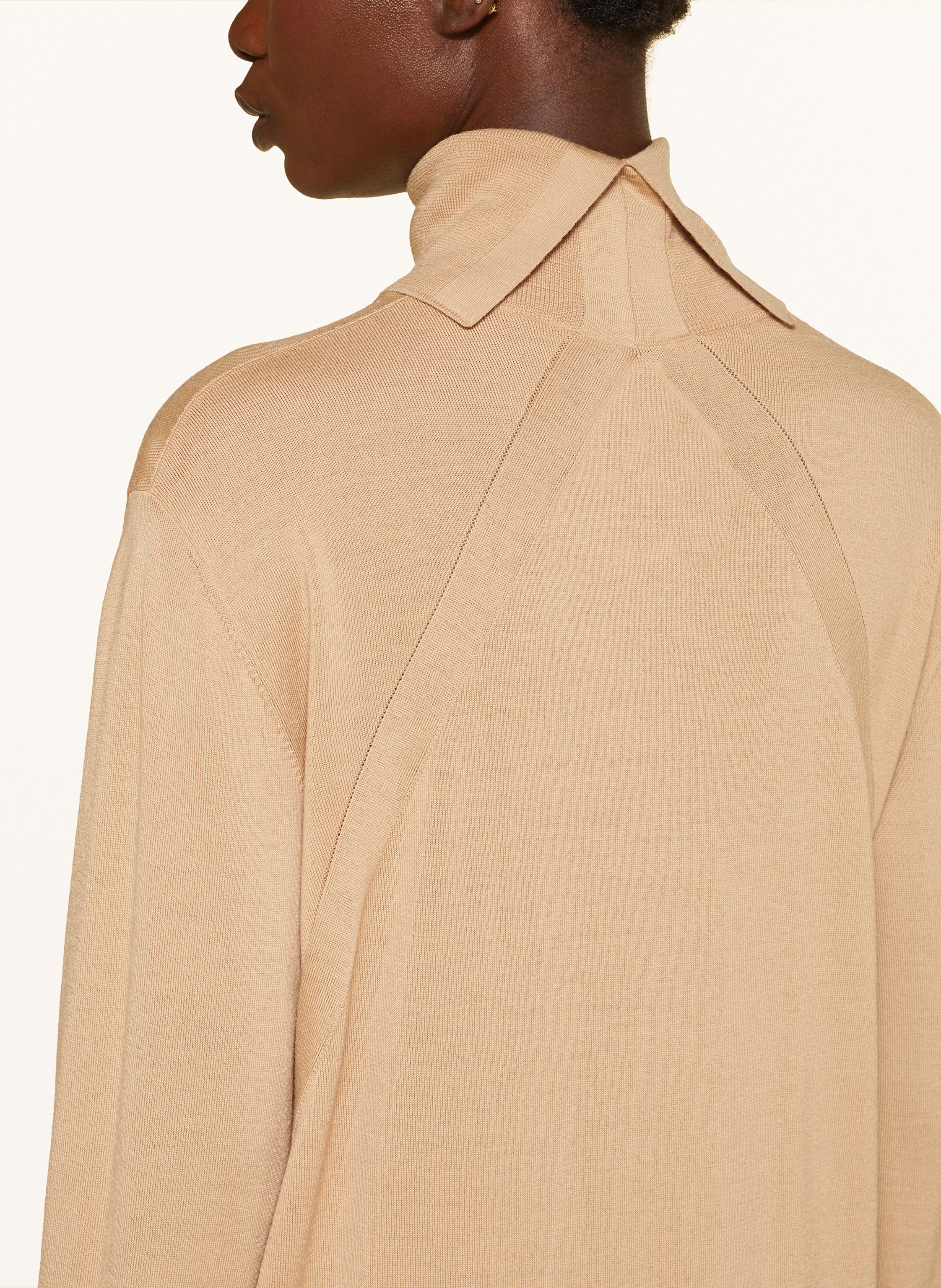 Thumbnail - Jil Sander Rollkragenpullover beige