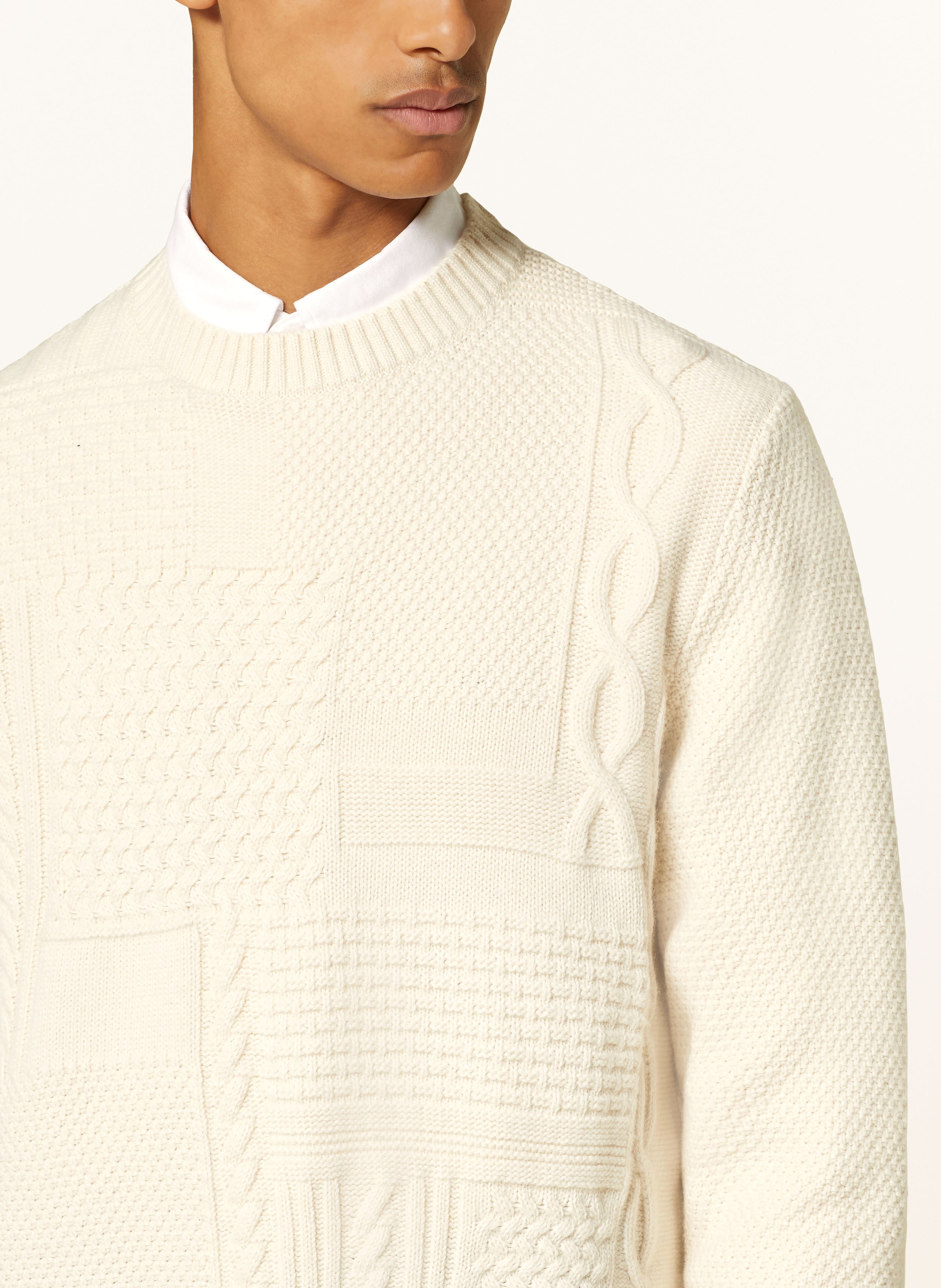 Thumbnail - Barbour Pullover Casey weiss