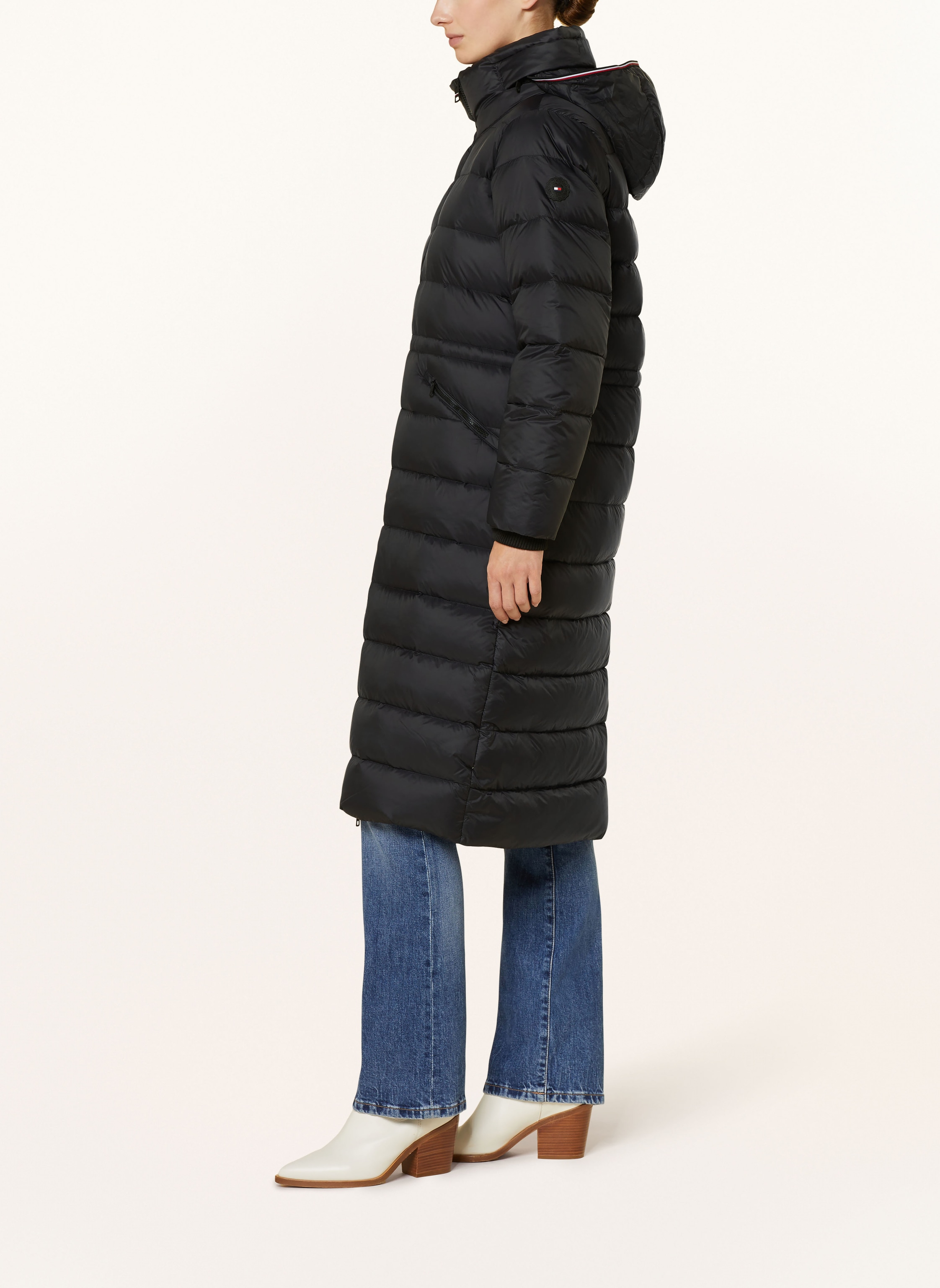 Thumbnail - Tommy Hilfiger Daunenmantel schwarz