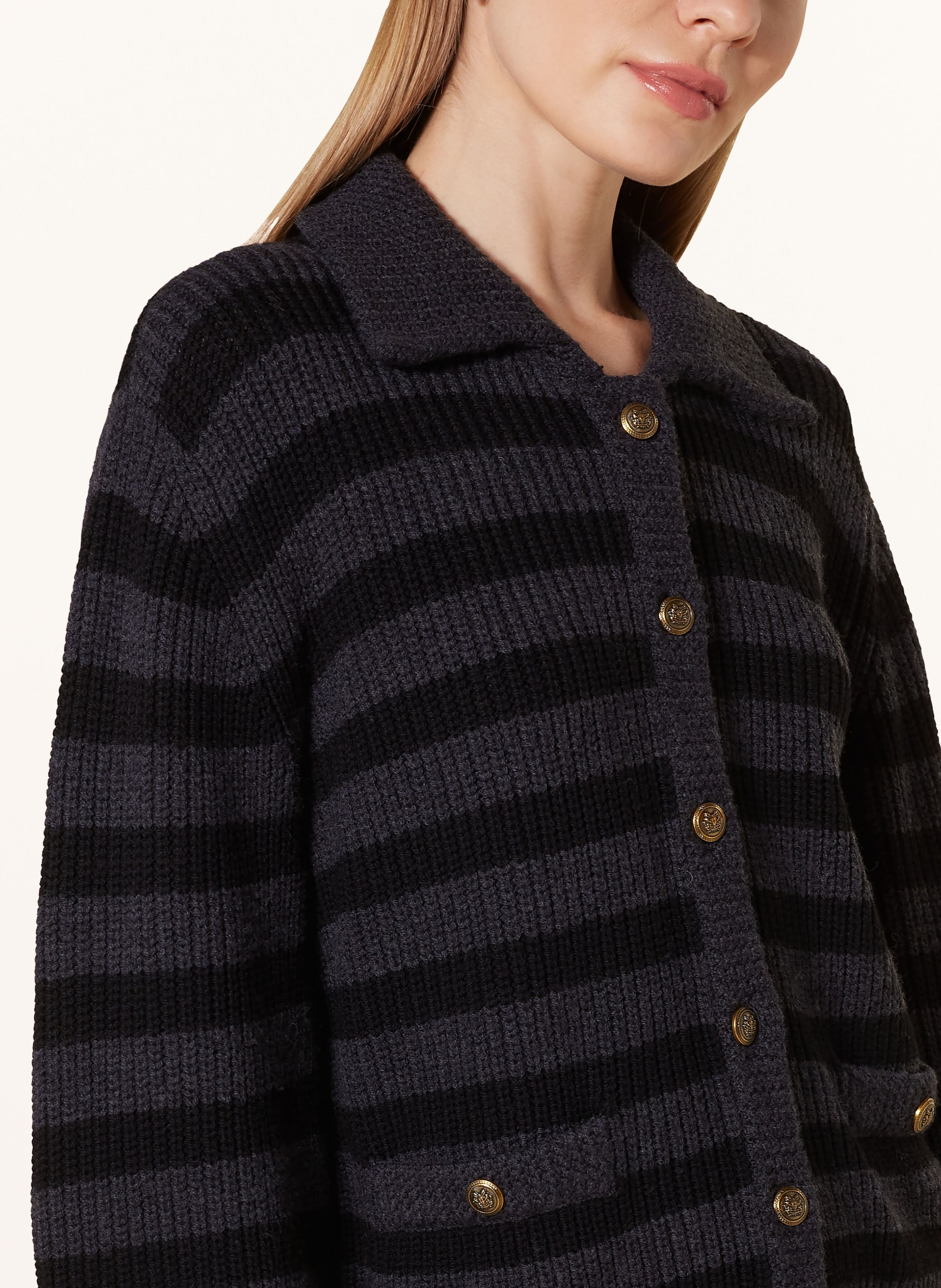 Thumbnail - Repeat Strickjacke grau