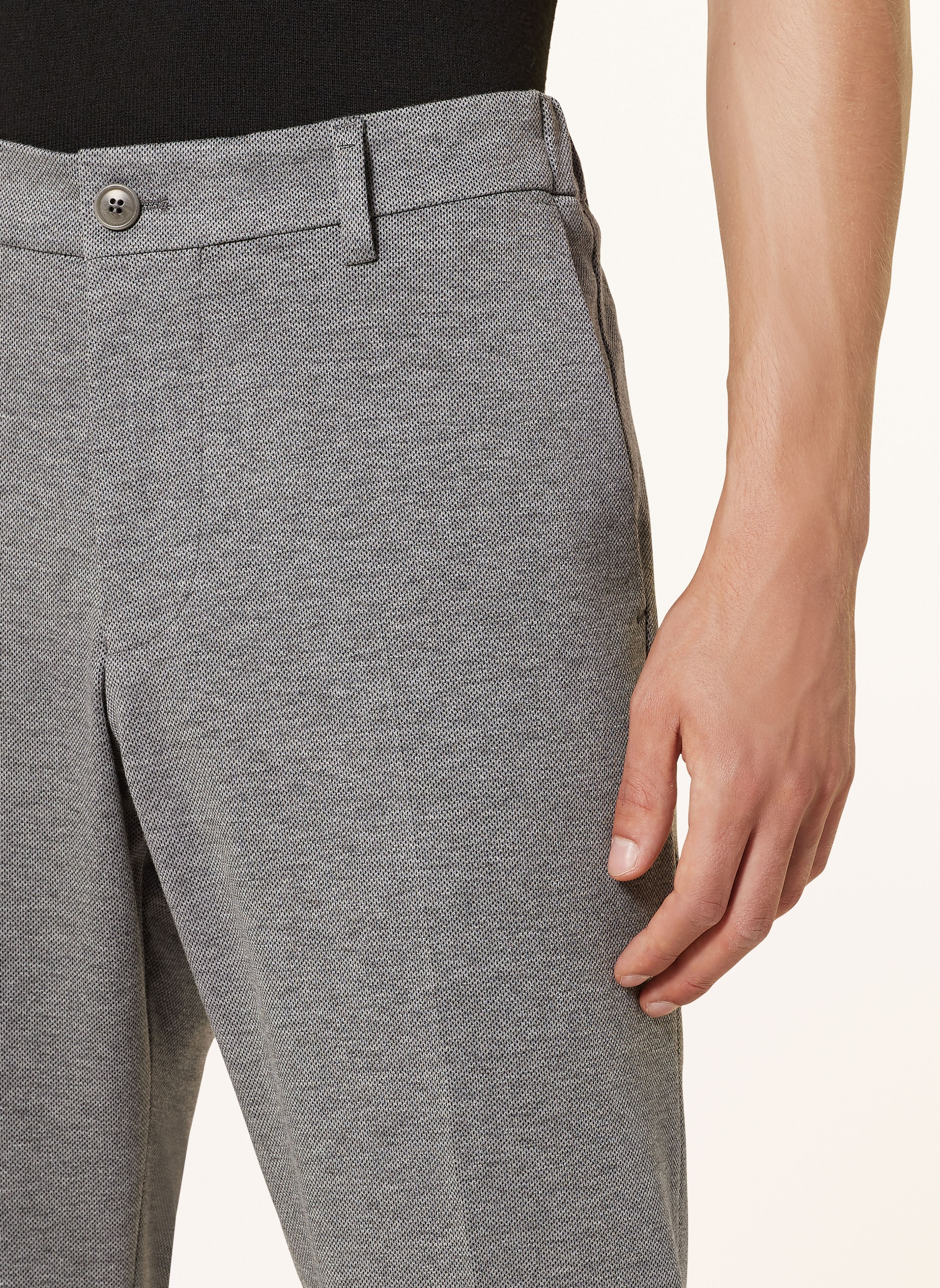 Thumbnail - Drykorn Jerseyhose Ajend Extra Slim Fit grau
