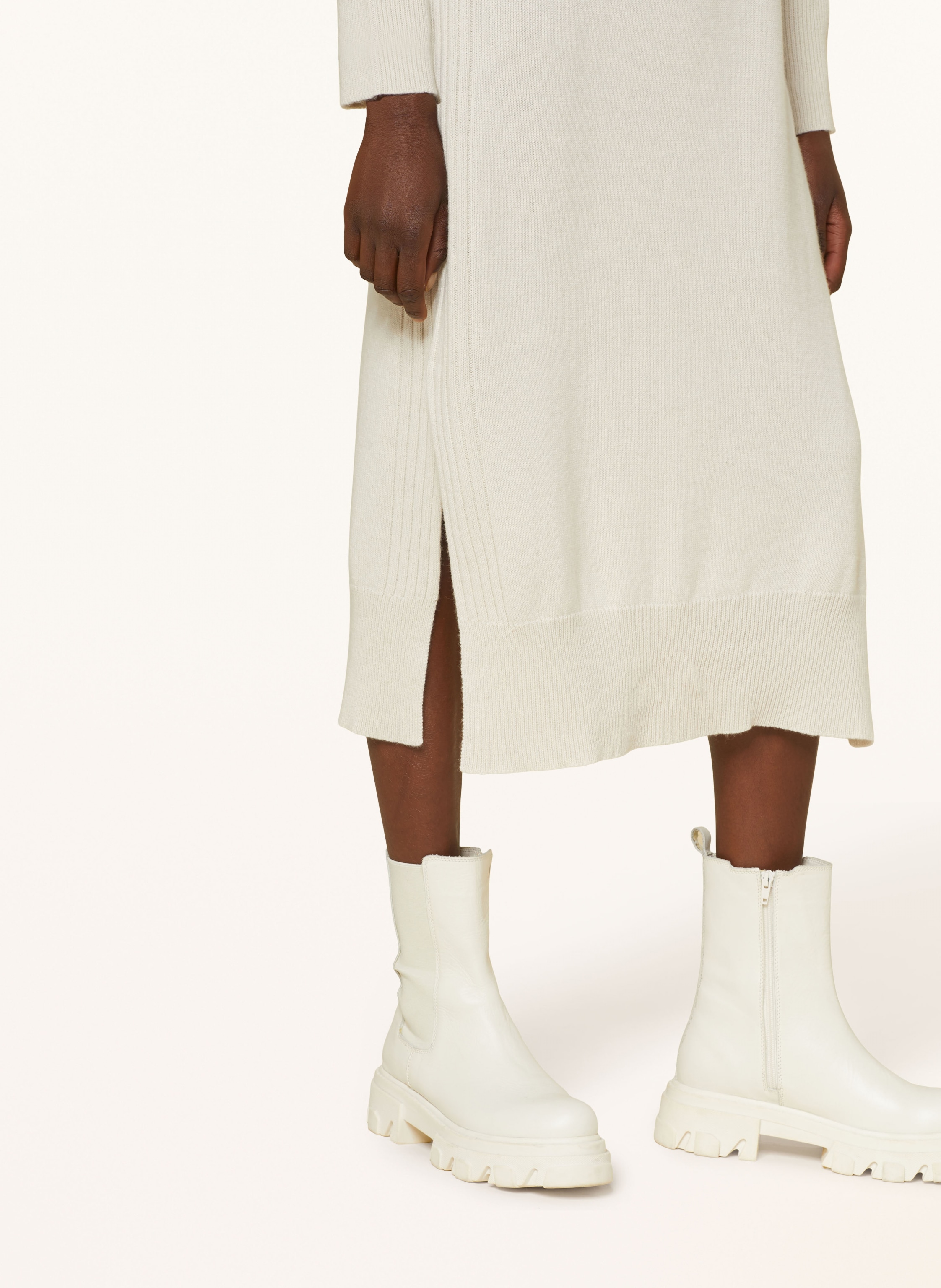 Thumbnail - Antonelli Firenze Strickkleid Lucifero beige