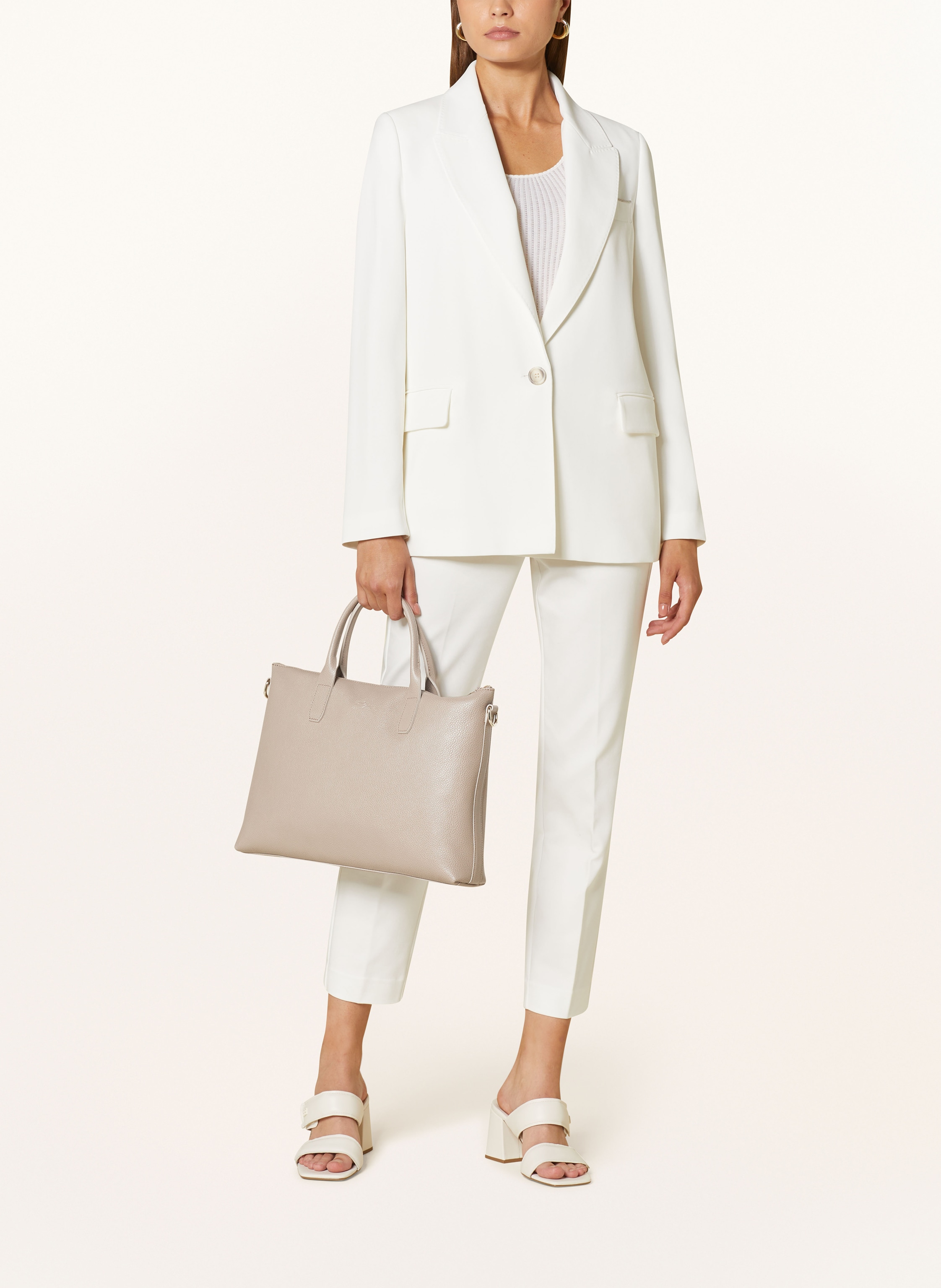 Thumbnail - Longchamp Business-Tasche S Le Foulonné grau