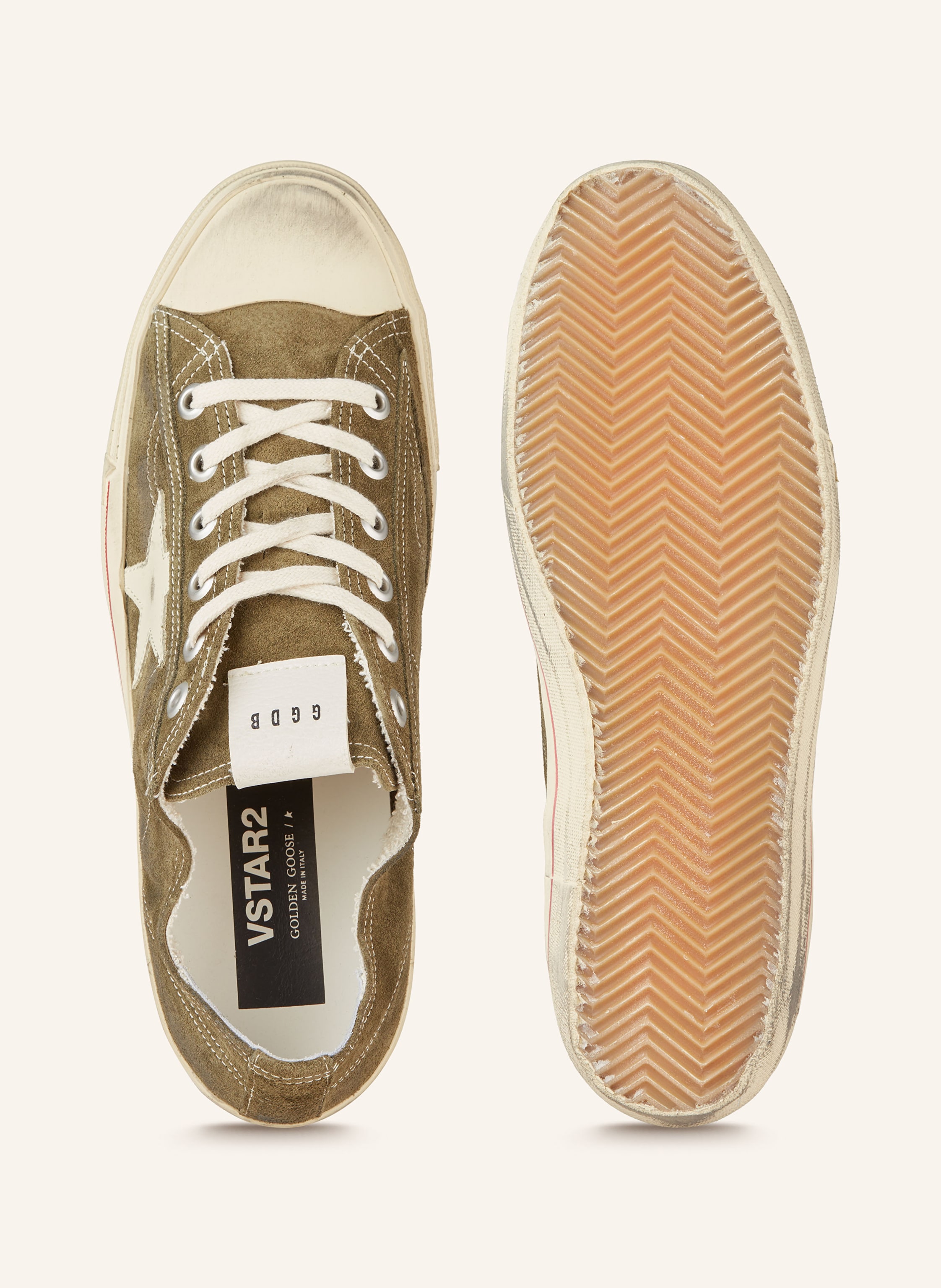 Thumbnail - Golden Goose Sneaker V-Star 2 gruen
