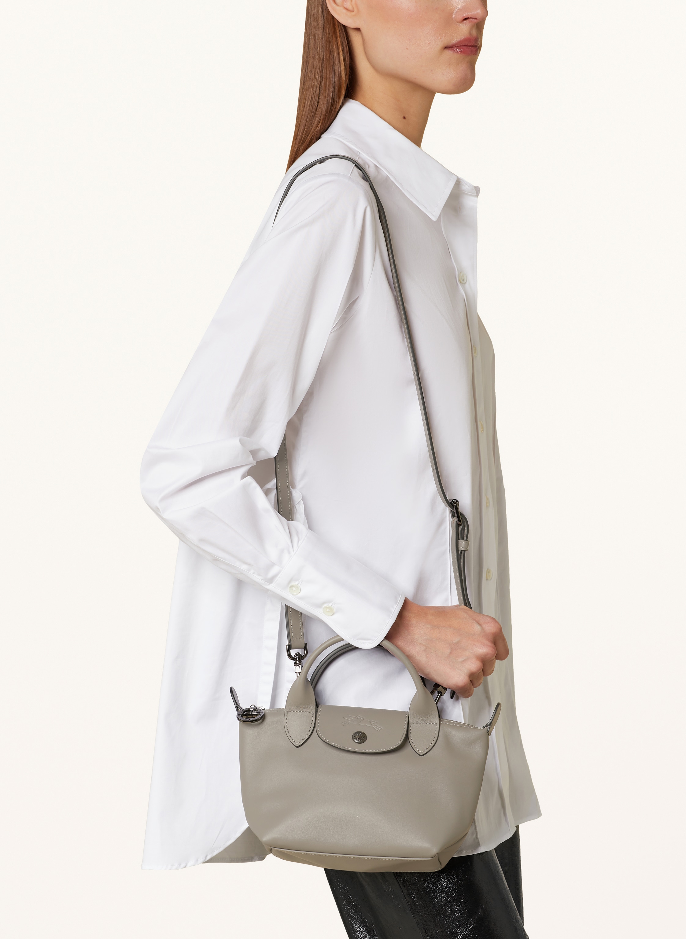 Thumbnail - Longchamp Handtasche Le Pliage Xtra Xs grau