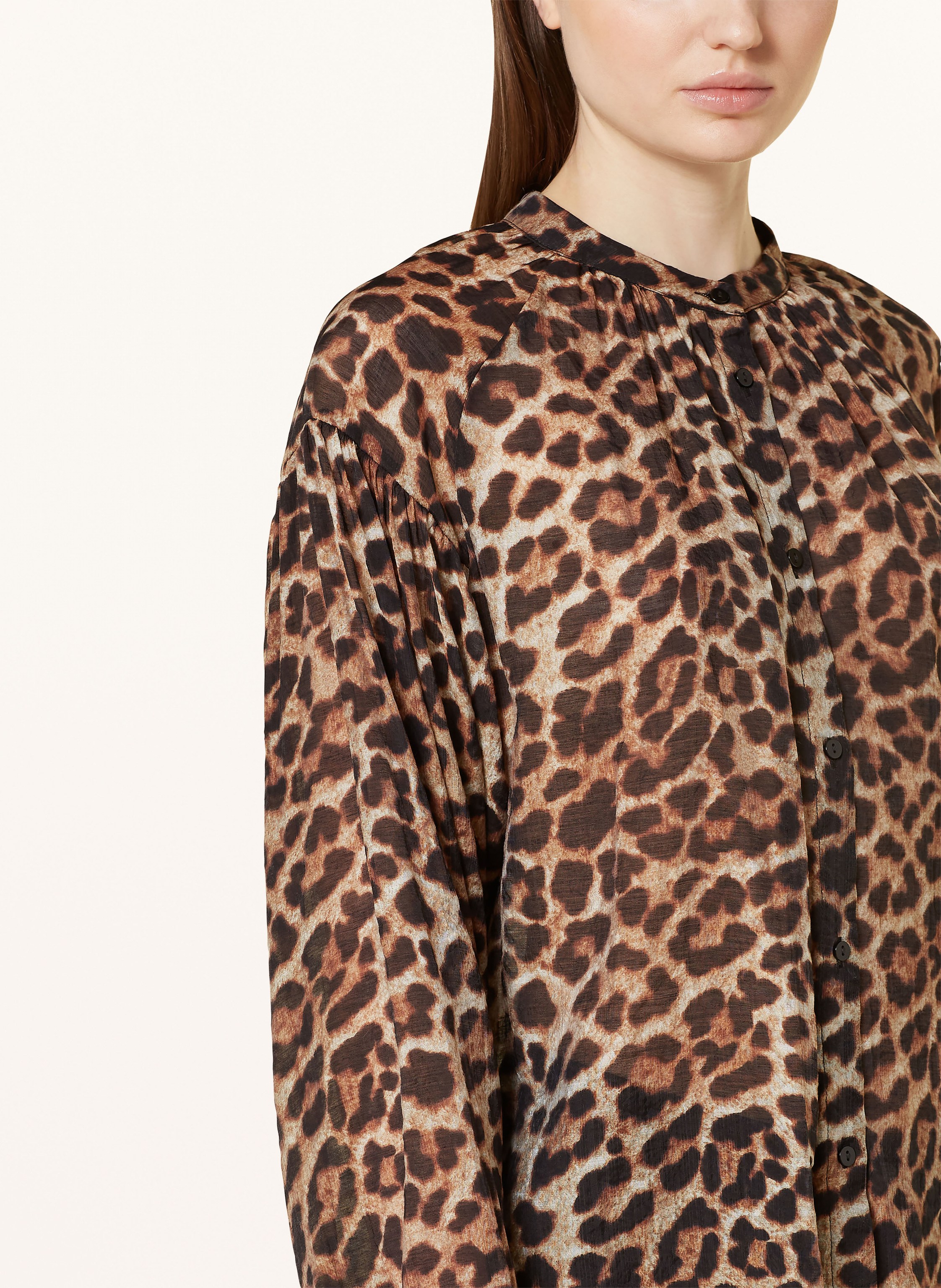 Thumbnail - Darling Harbour Bluse braun