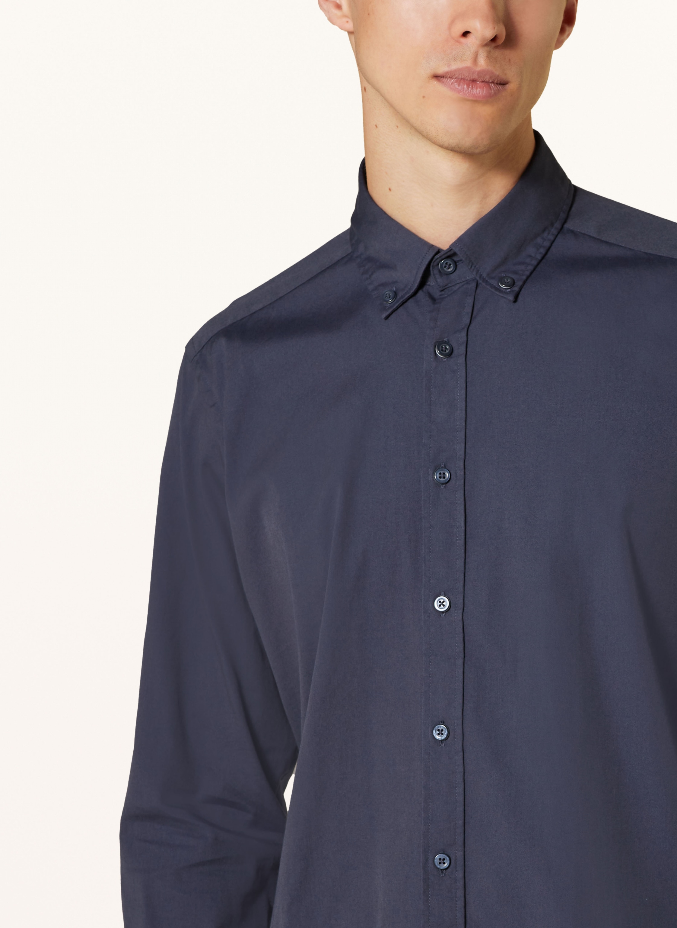 Thumbnail - Strokesman's Hemd Regular Fit blau