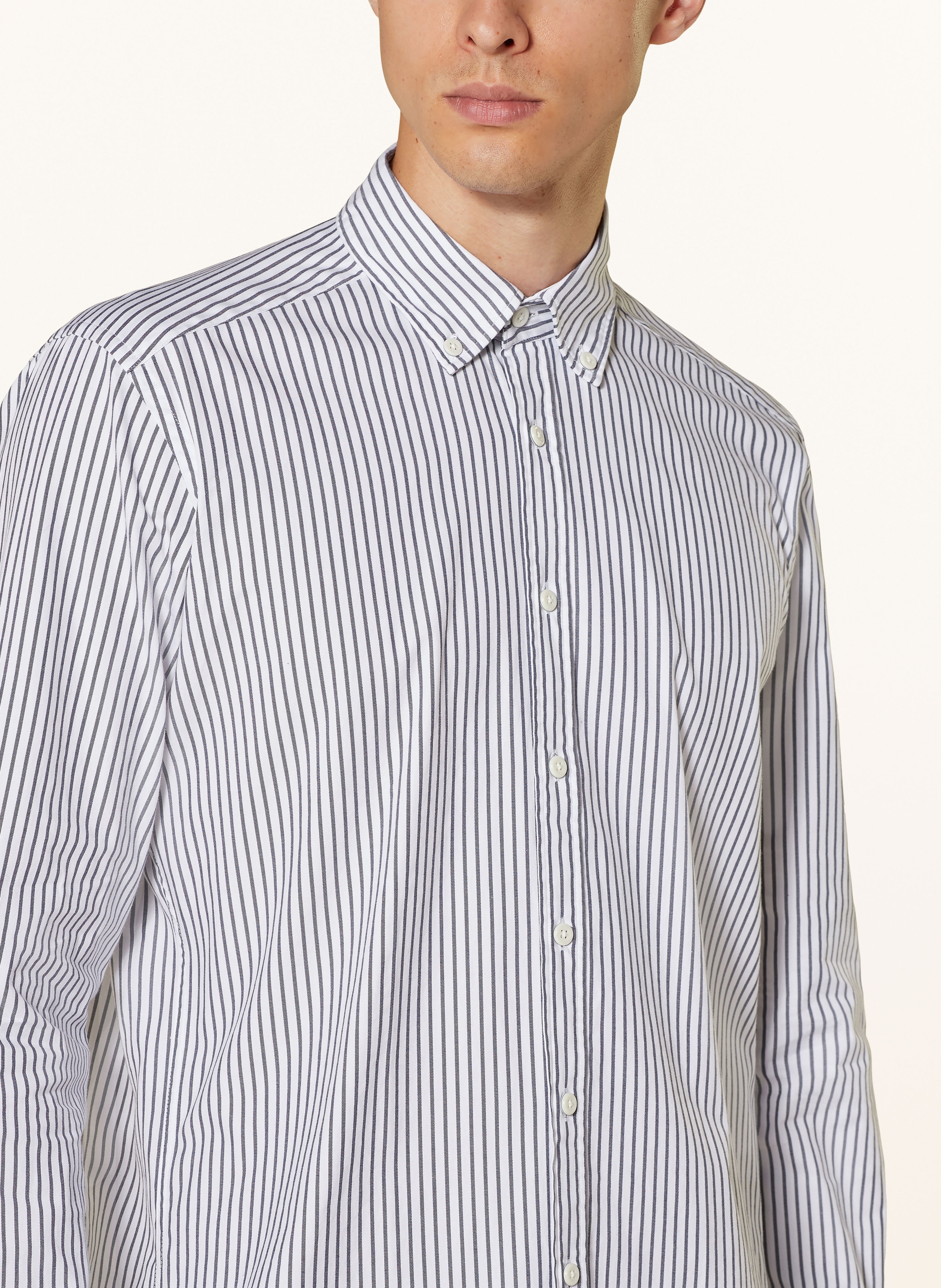 Thumbnail - Strokesman's Hemd Regular Fit blau