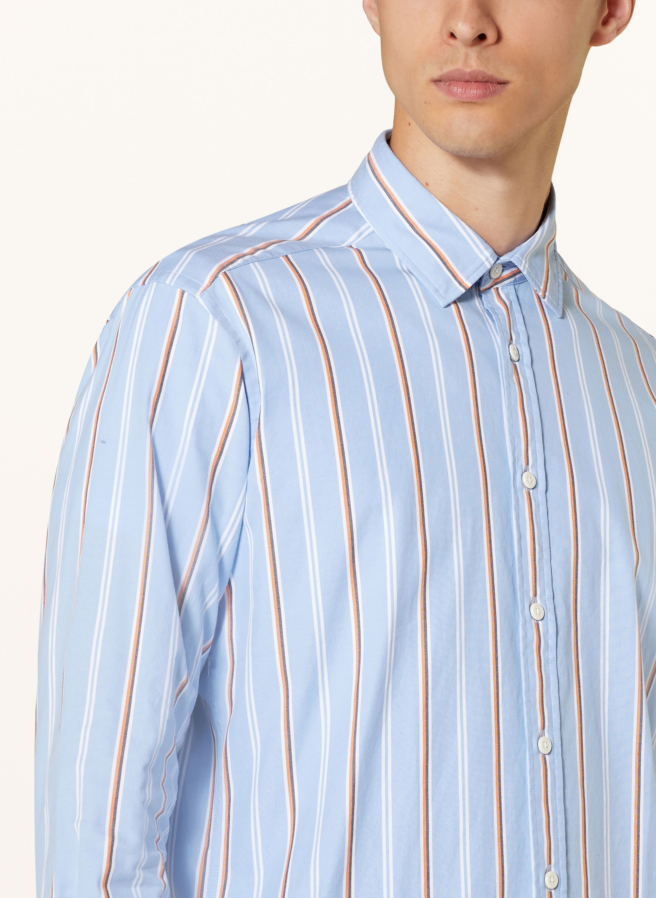 Thumbnail - Strokesman's Hemd Regular Fit orange