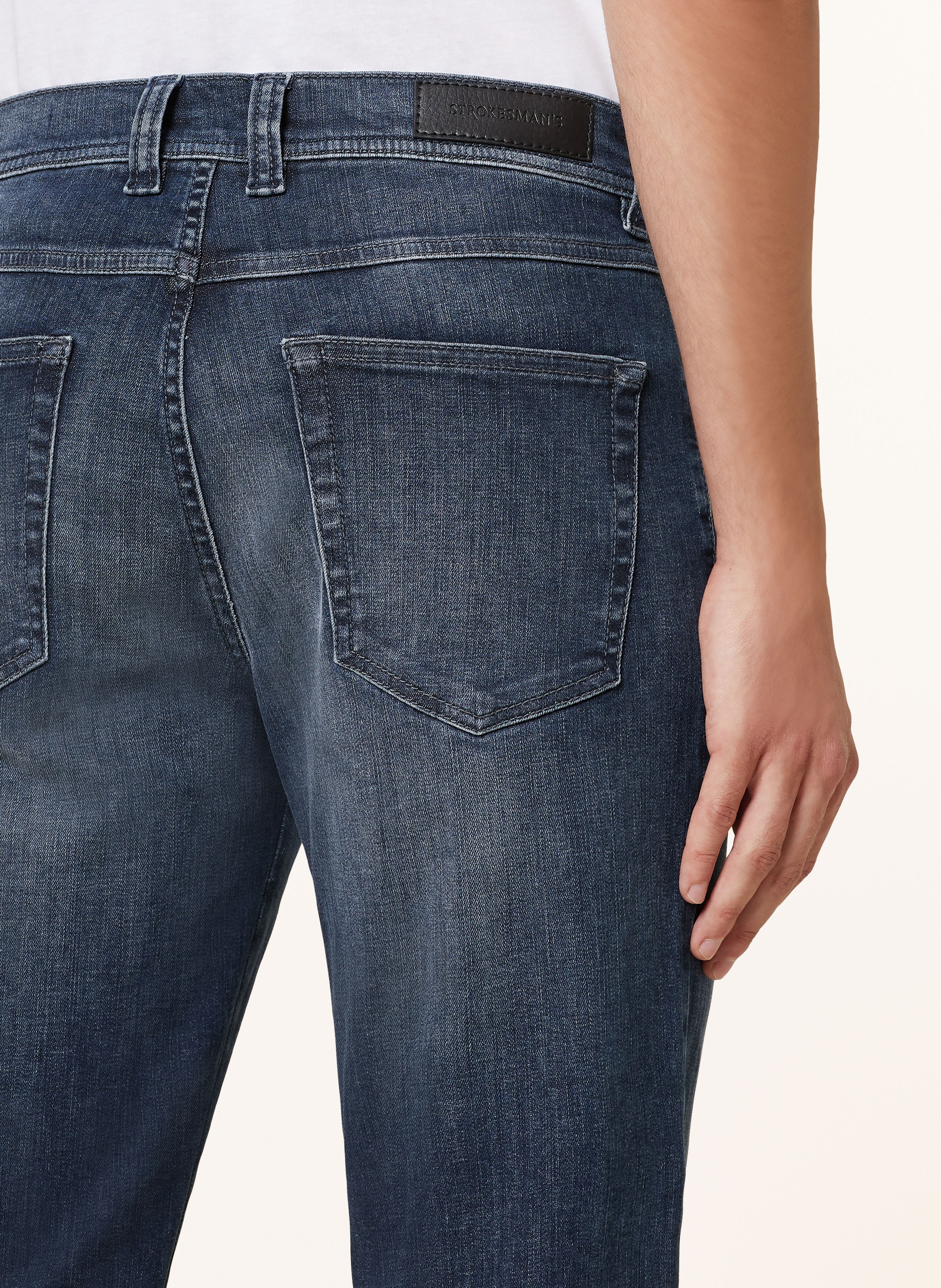 Thumbnail - Strokesman's Jeans Slim Fit blau