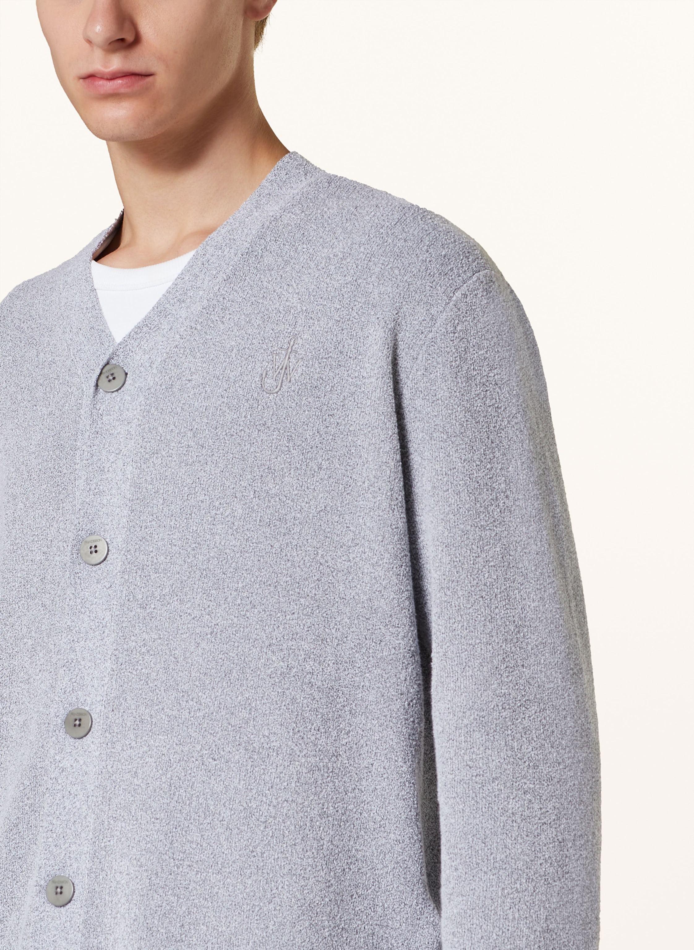 Thumbnail - Jw Anderson Strickjacke grau