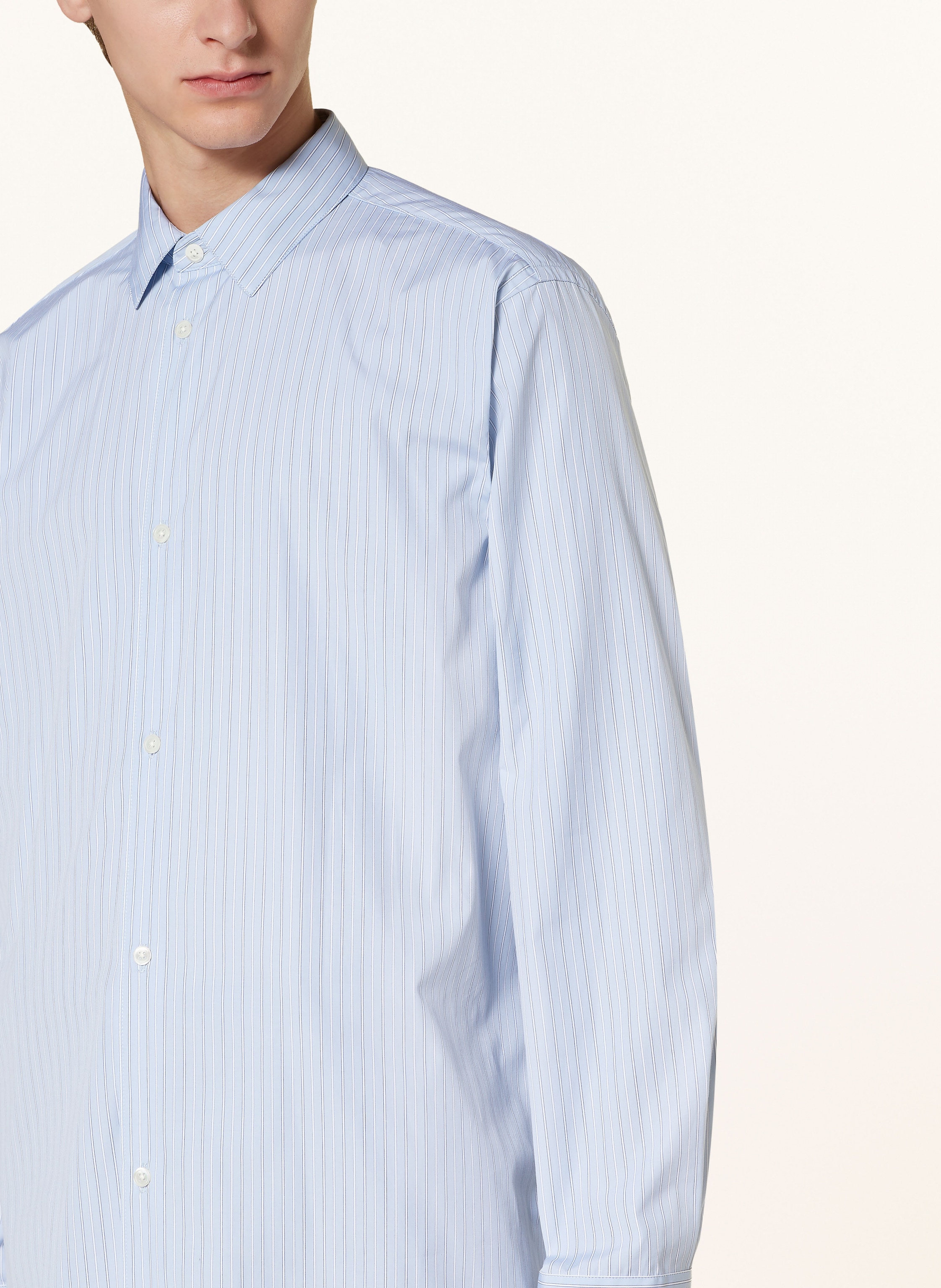 Thumbnail - Róhe Hemd Comfort Fit blau