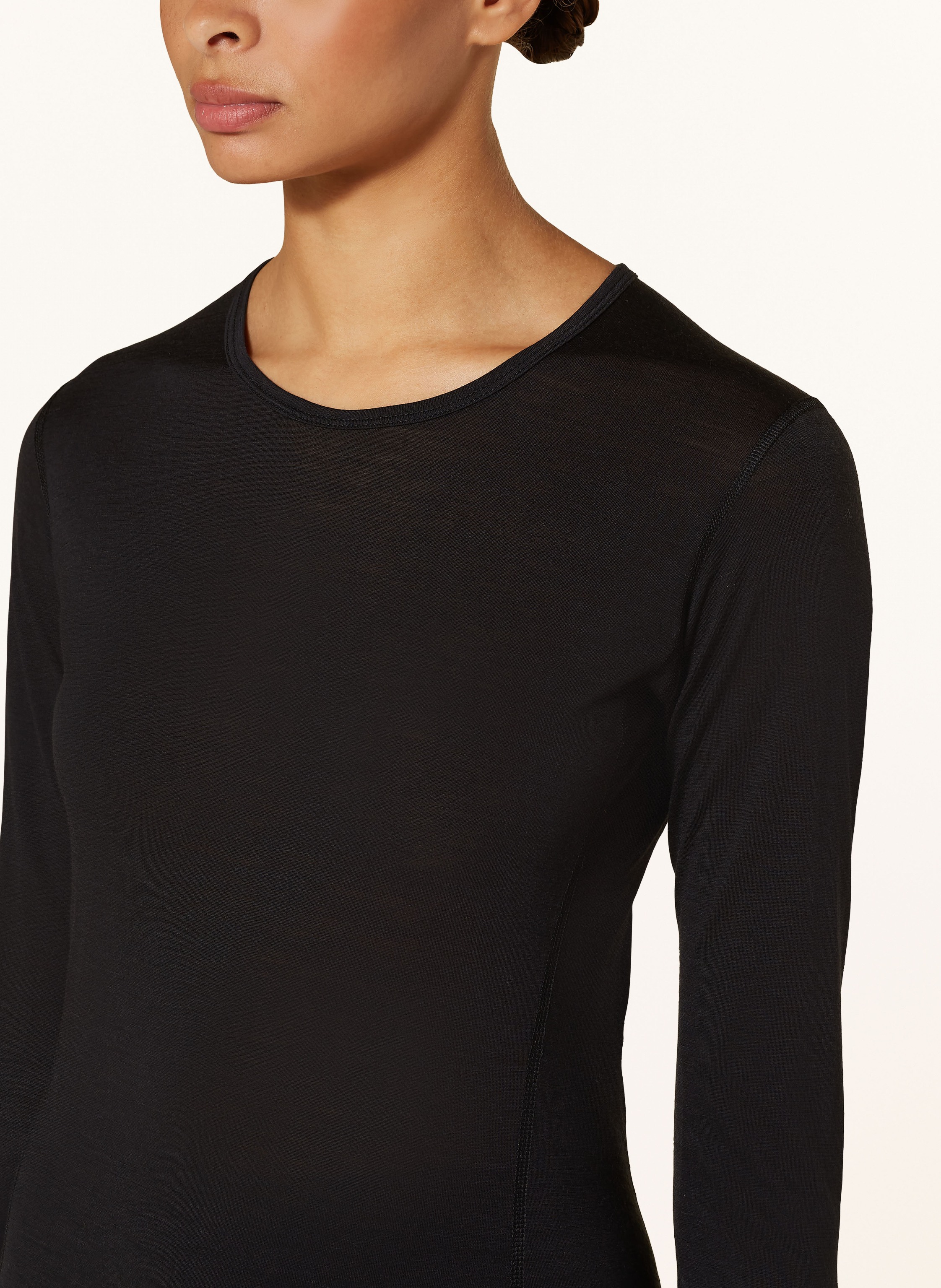 Thumbnail - Adidas Terrex Funktionswäsche-Shirt Xperior Merino 150 Mit Merinowolle schwarz