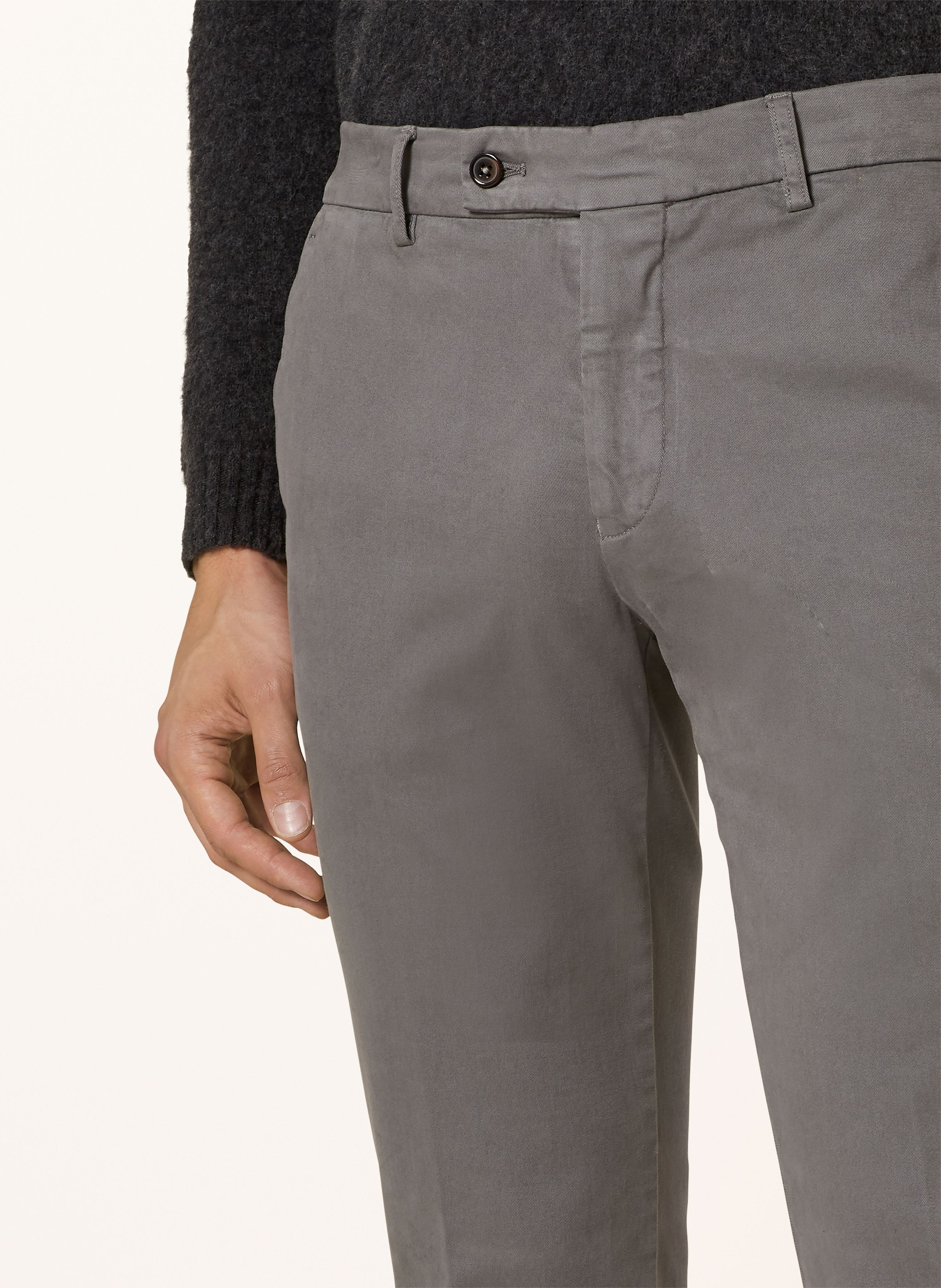 Thumbnail - Berwich Chino Extra Slim Fit grau