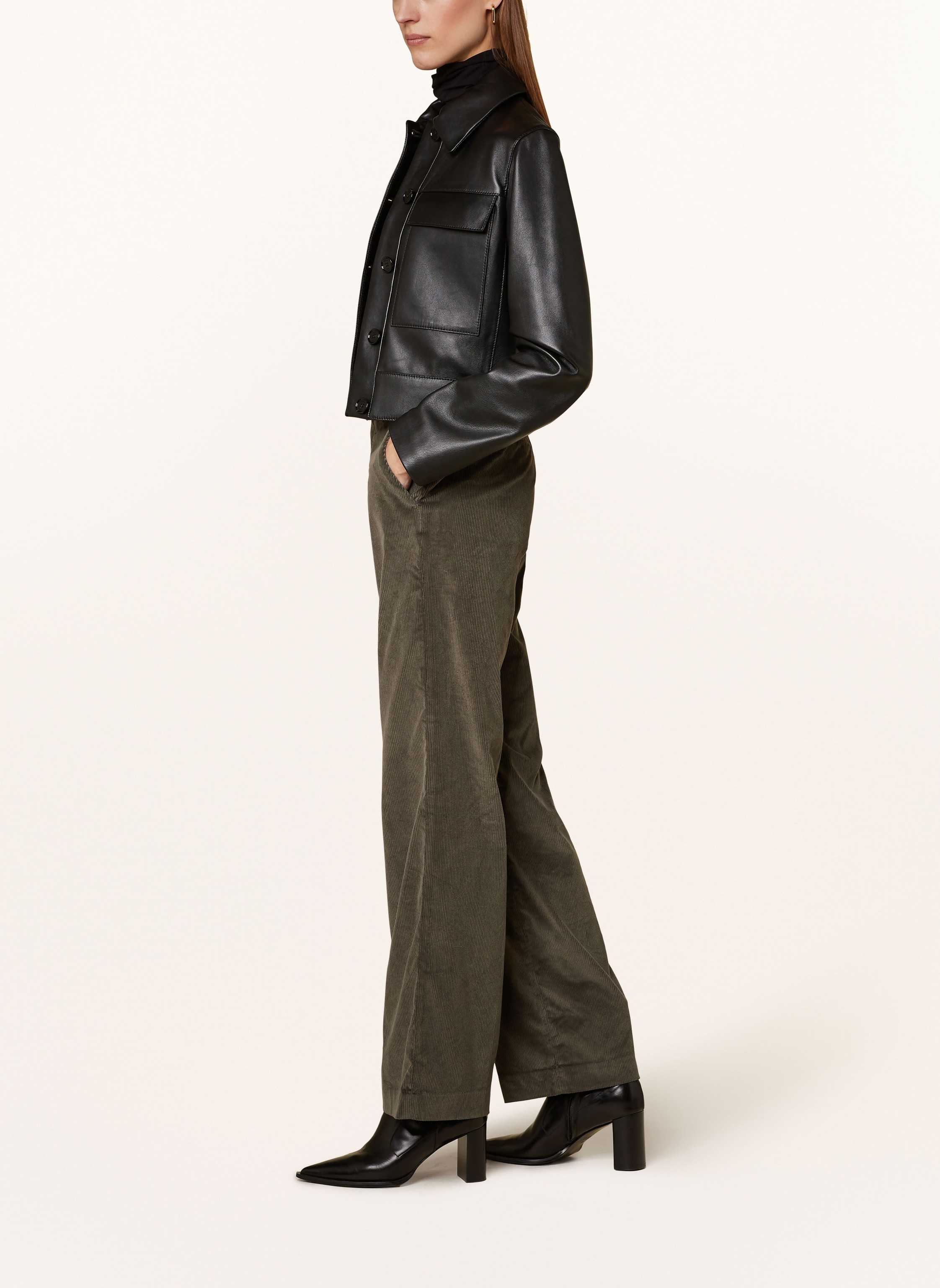 Thumbnail - Mason's Cordhose New York Straight grau