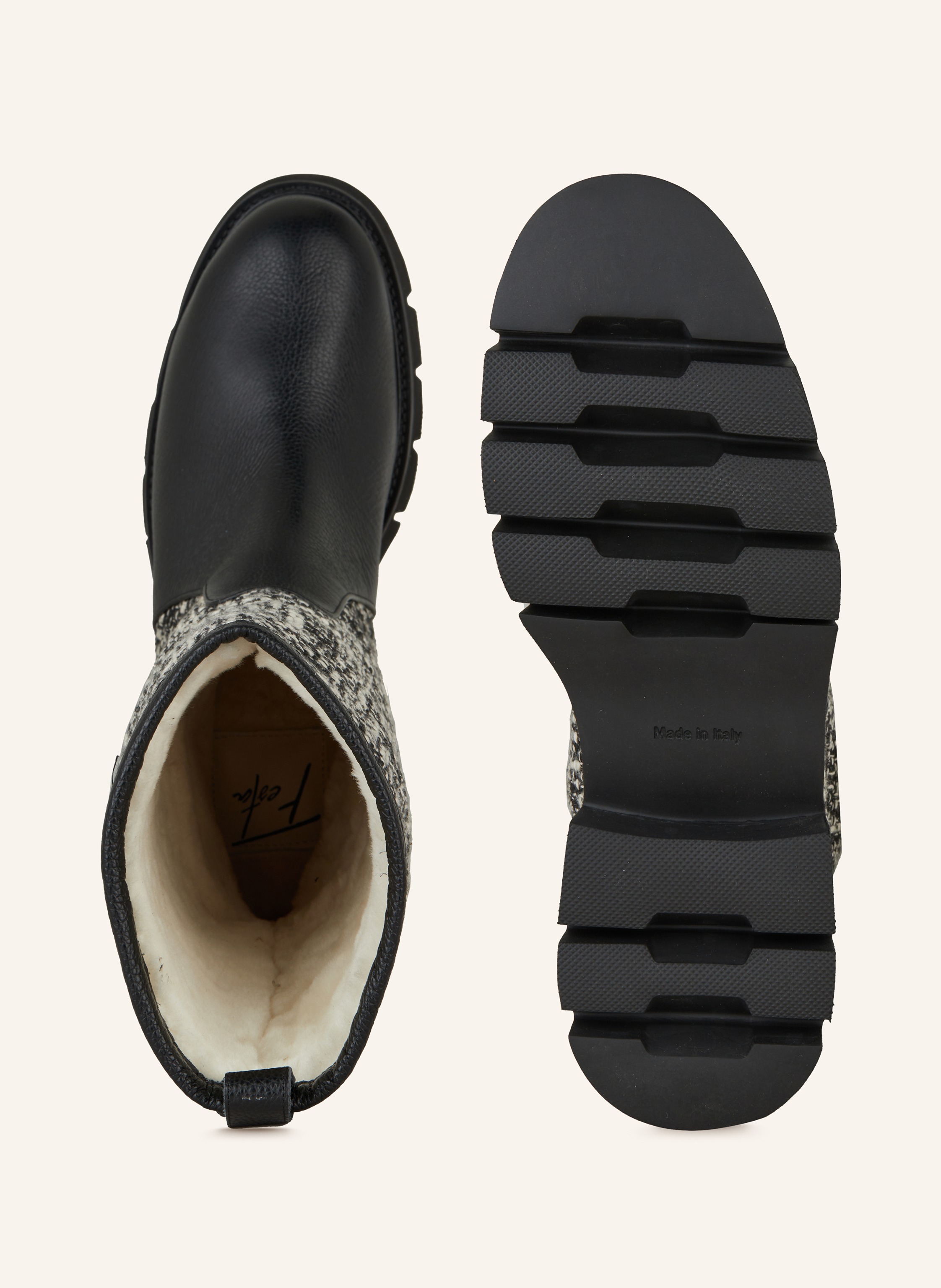 Thumbnail - Festa Plateau-Boots Jeanette schwarz