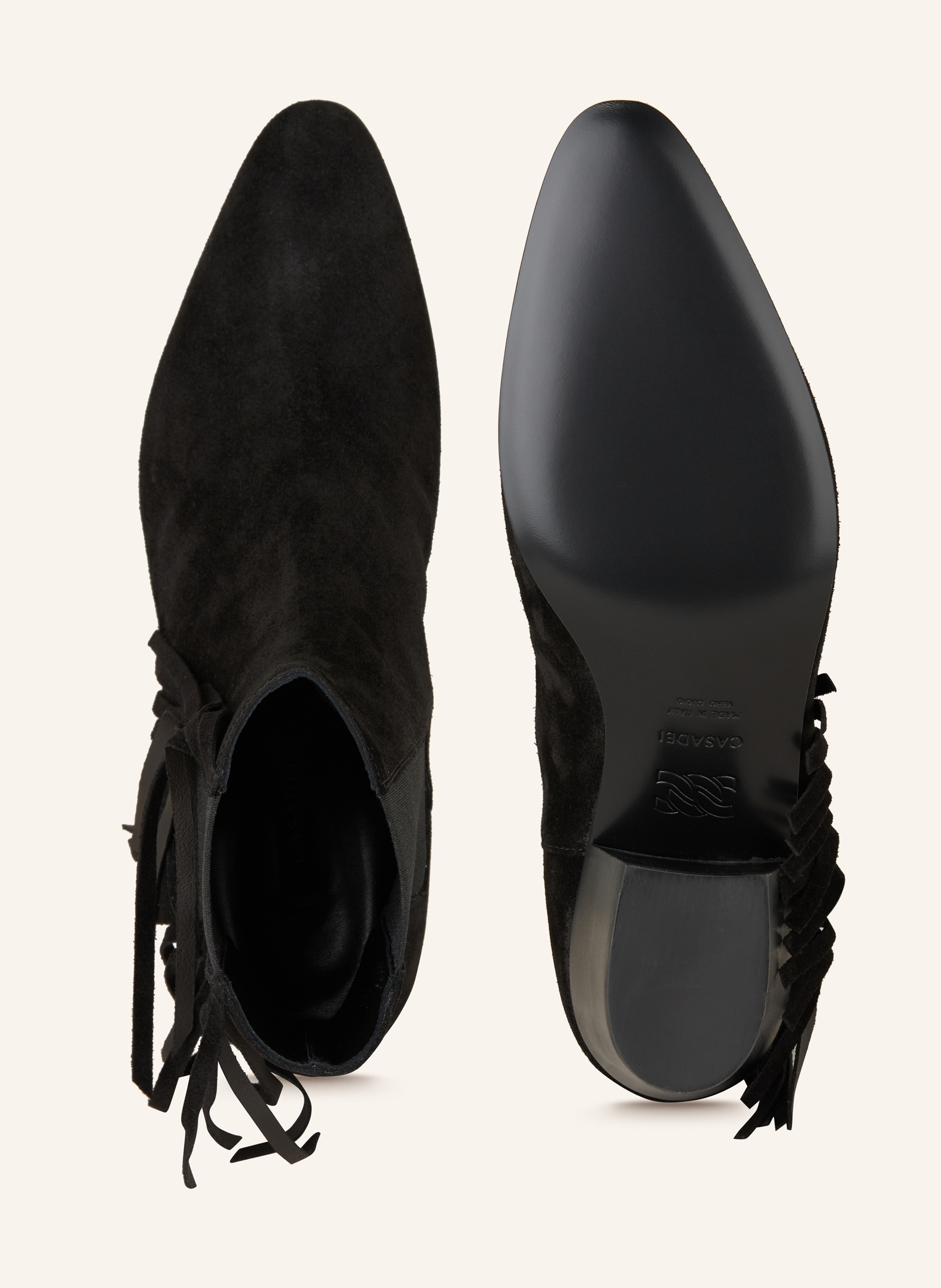 Thumbnail - Casadei Chelsea-Boots schwarz