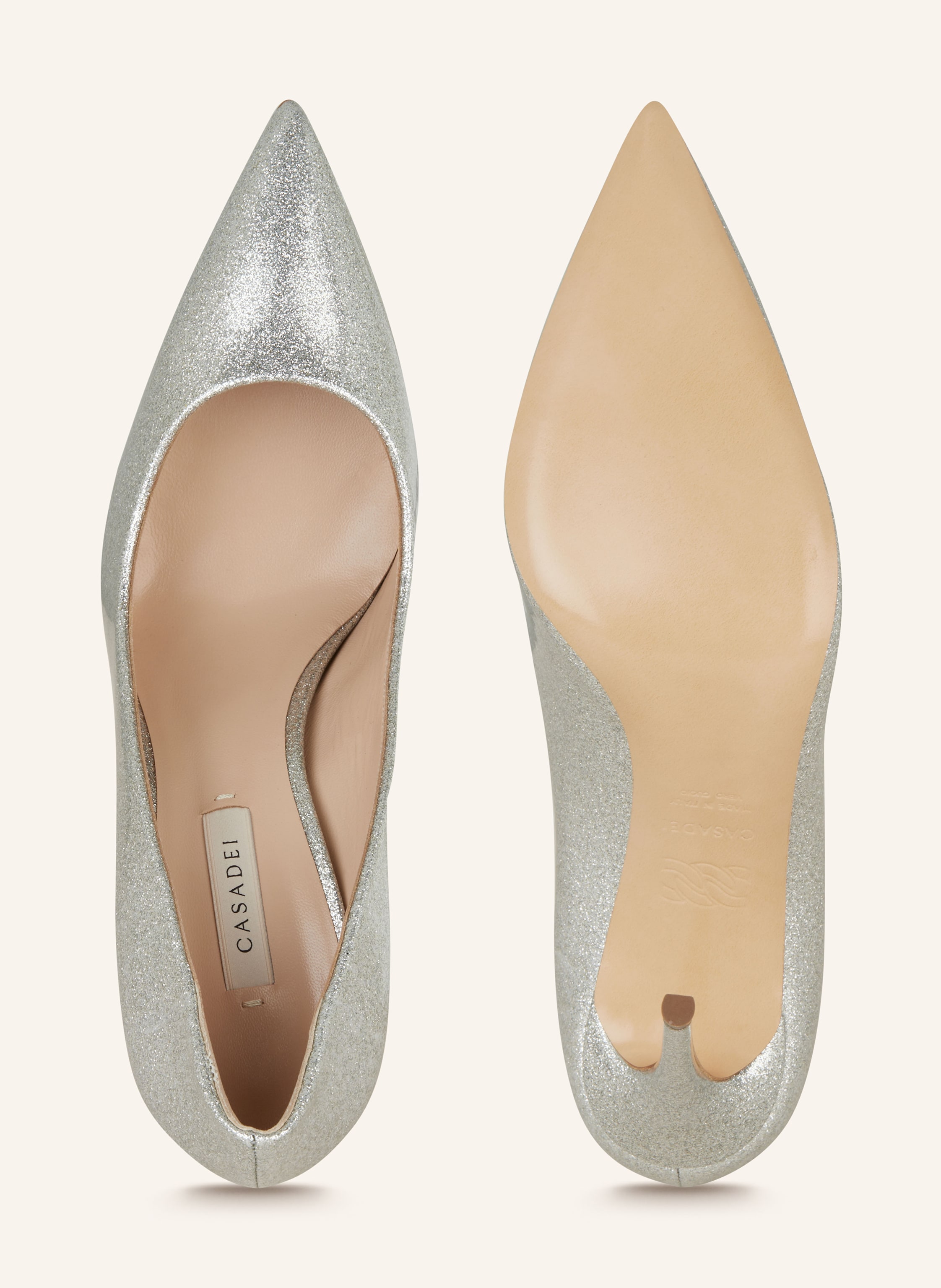 Thumbnail - Casadei Pumps Julia silber