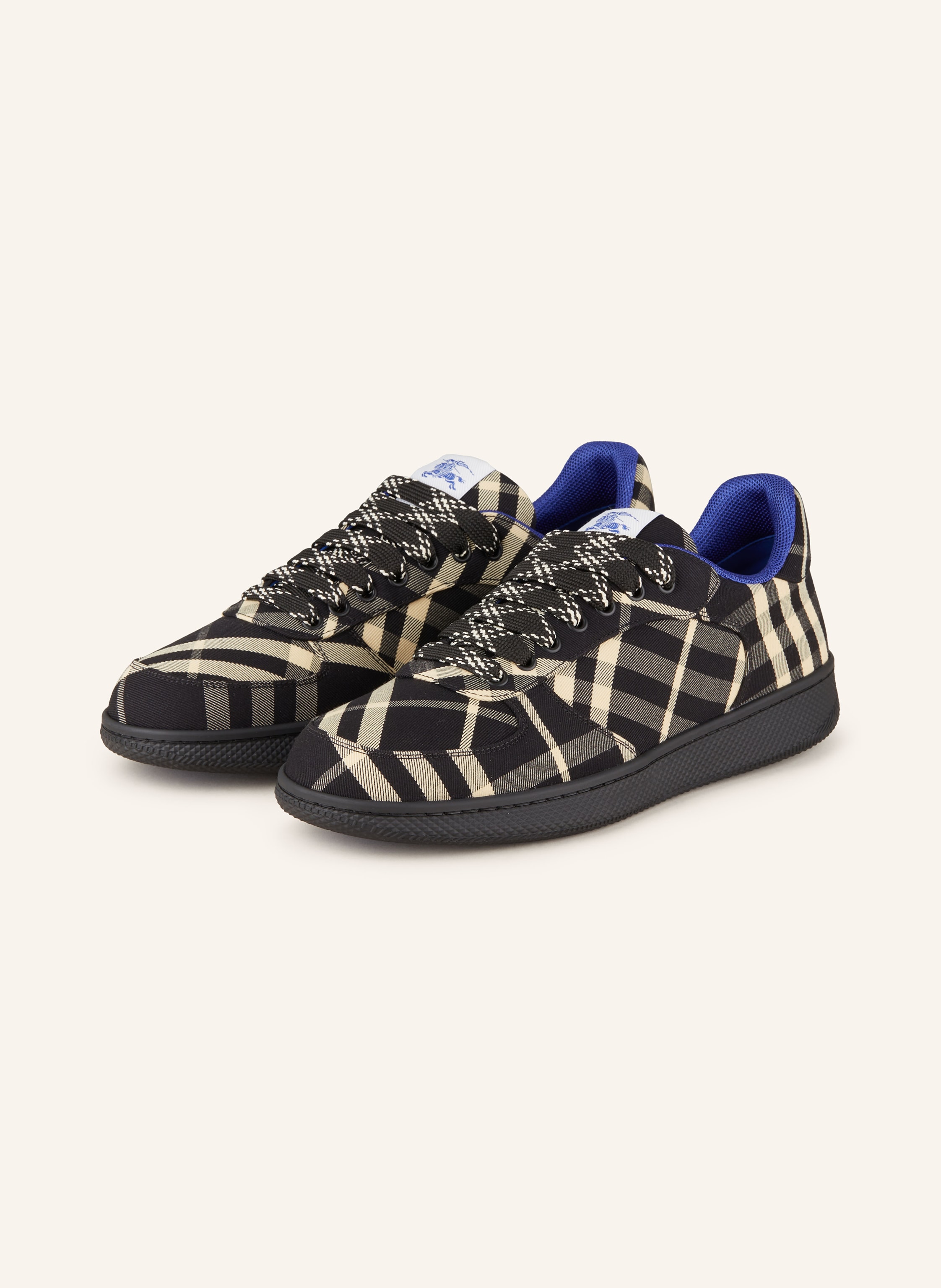 Burberry tartan sneakers clearance