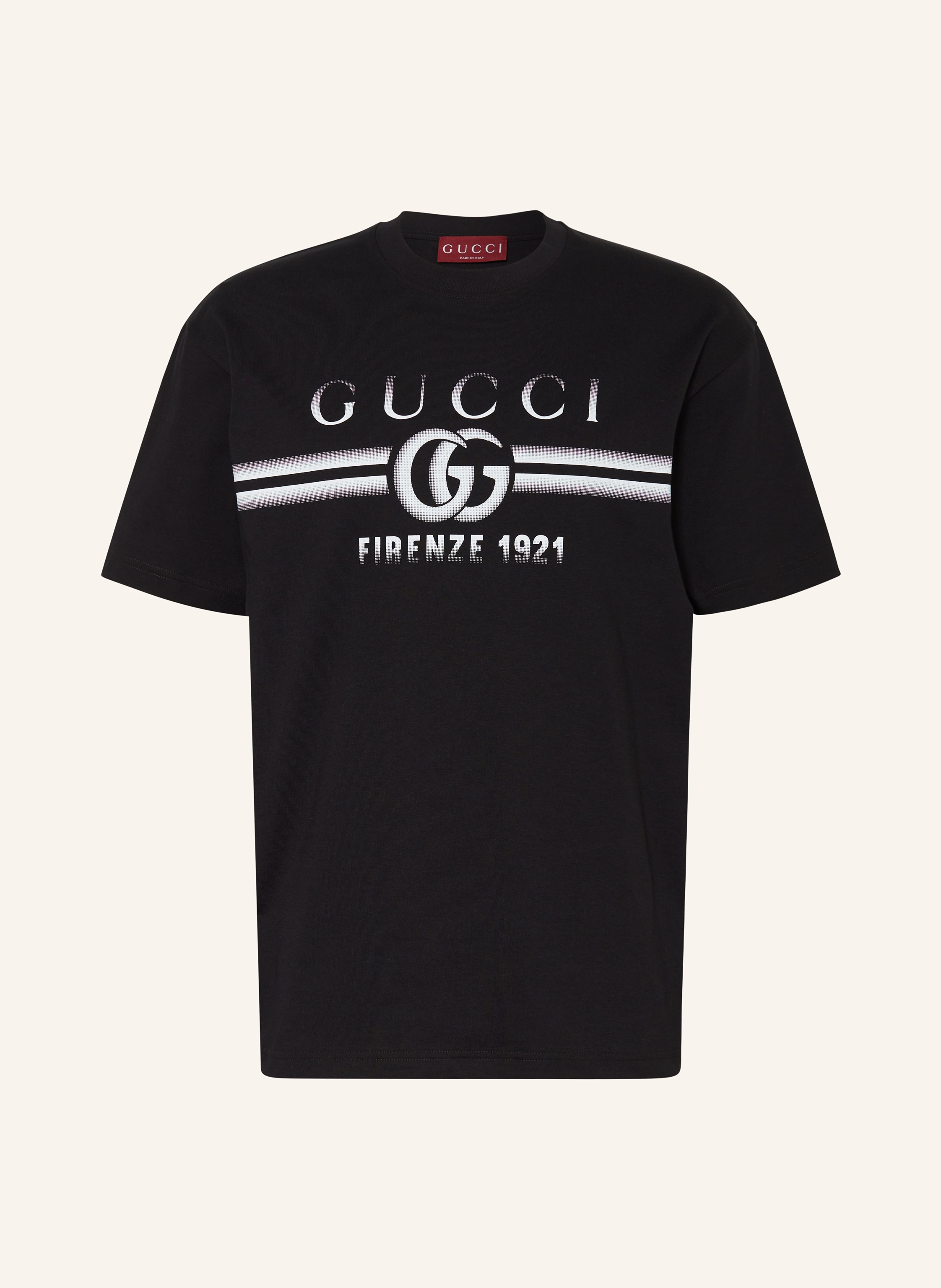 Grey gucci t shirt best sale