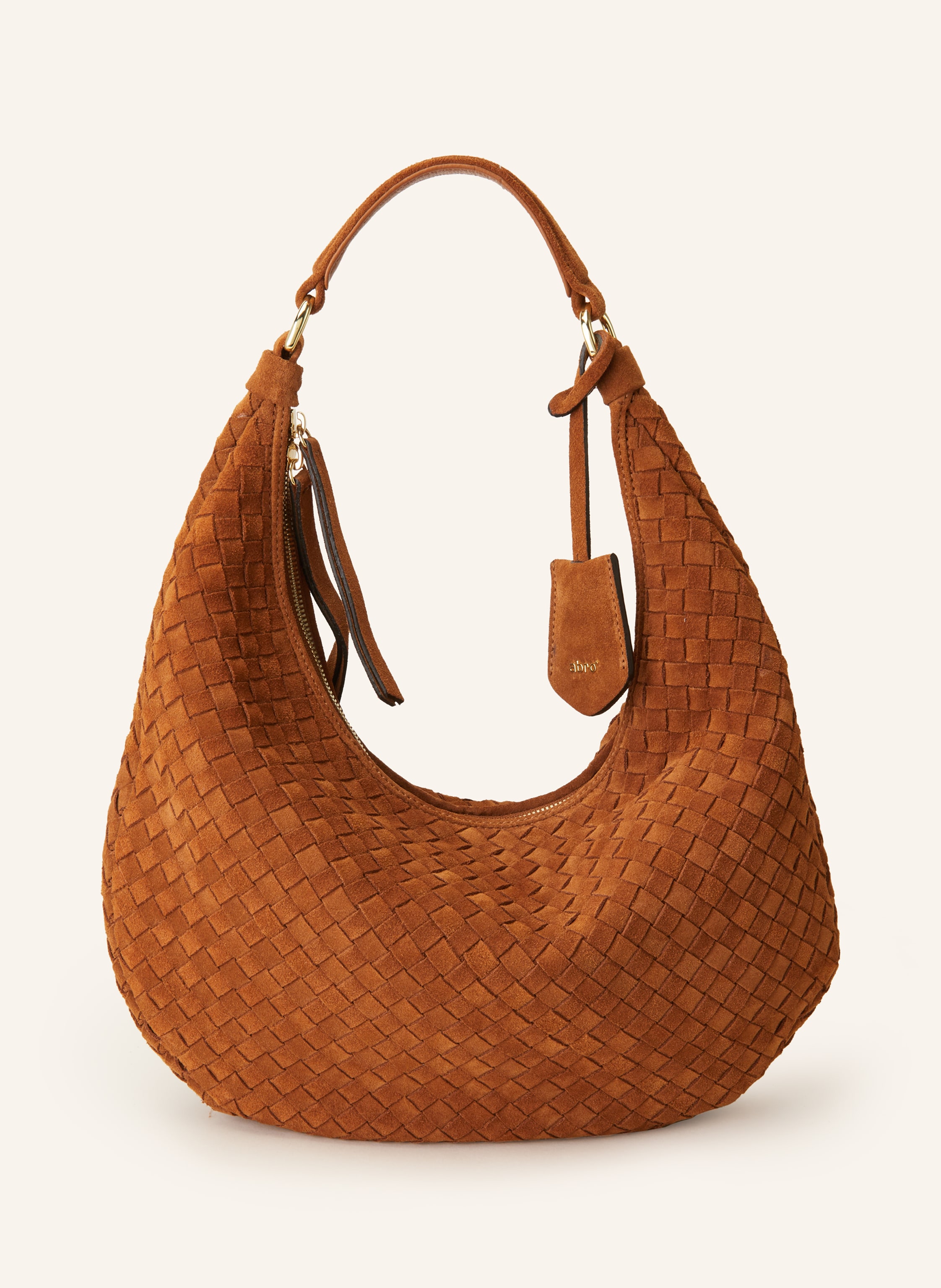 Orange Abro Ledertasche Abro Hobo Bag Breuninger Abro Tasche Abro