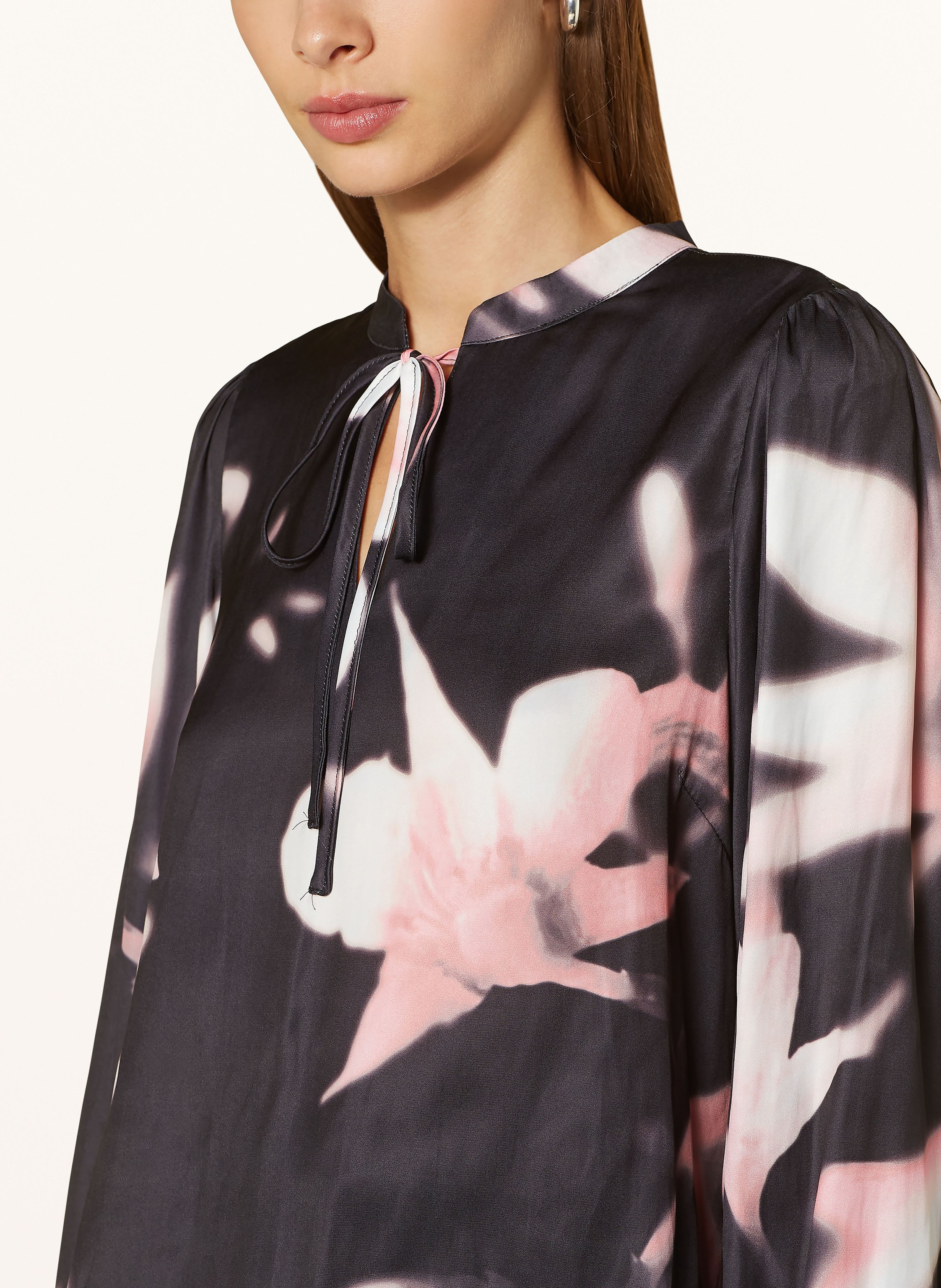 Thumbnail - Selected Femme Satinbluse schwarz