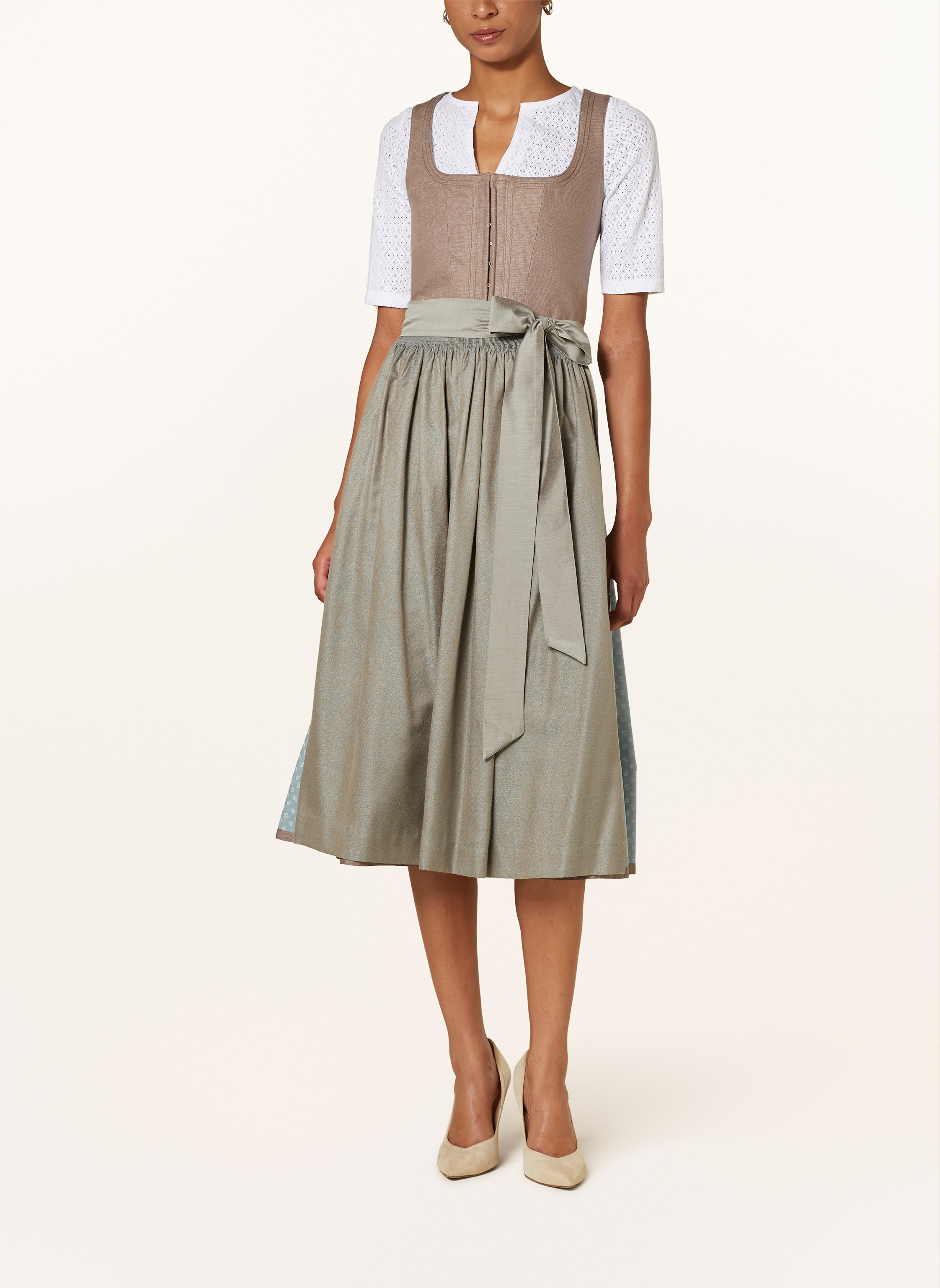 Thumbnail - Hammerschmid Dirndlbluse Senta Mit 3/4-Arm weiss