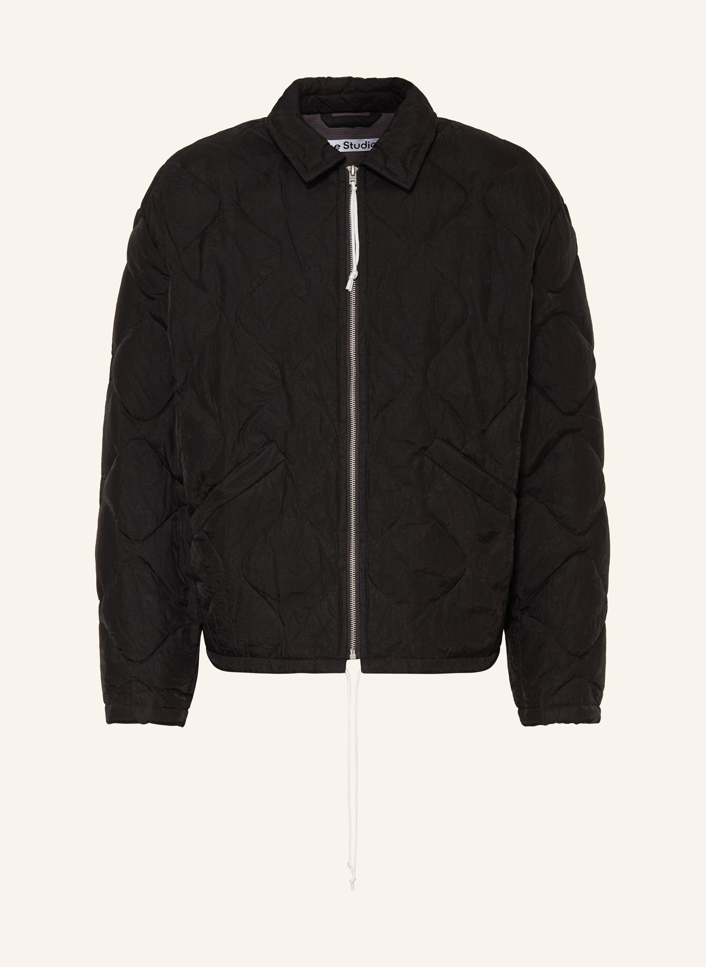 Acne Studios Steppjacke in schwarz