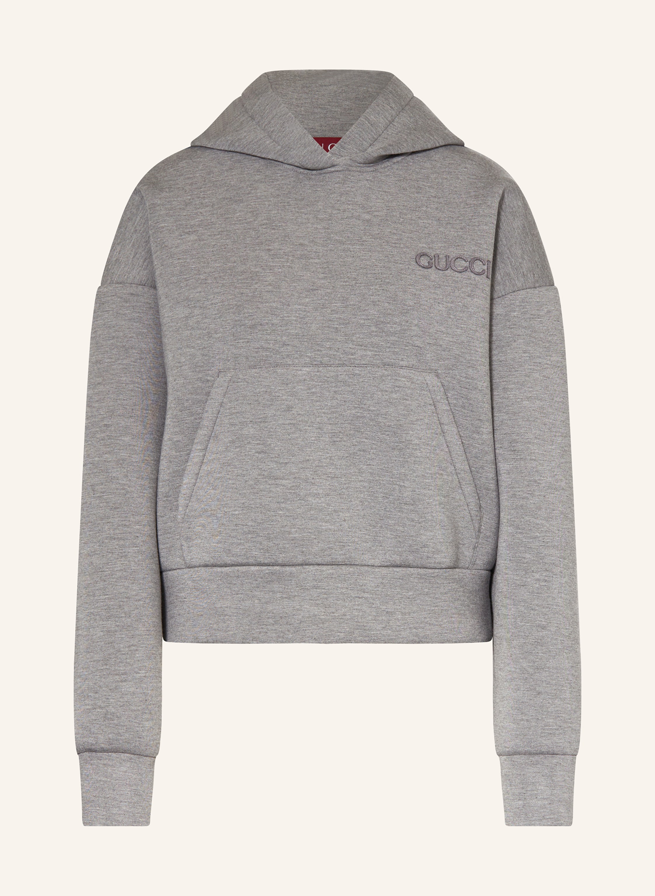 Gucci hoodie gray new arrivals