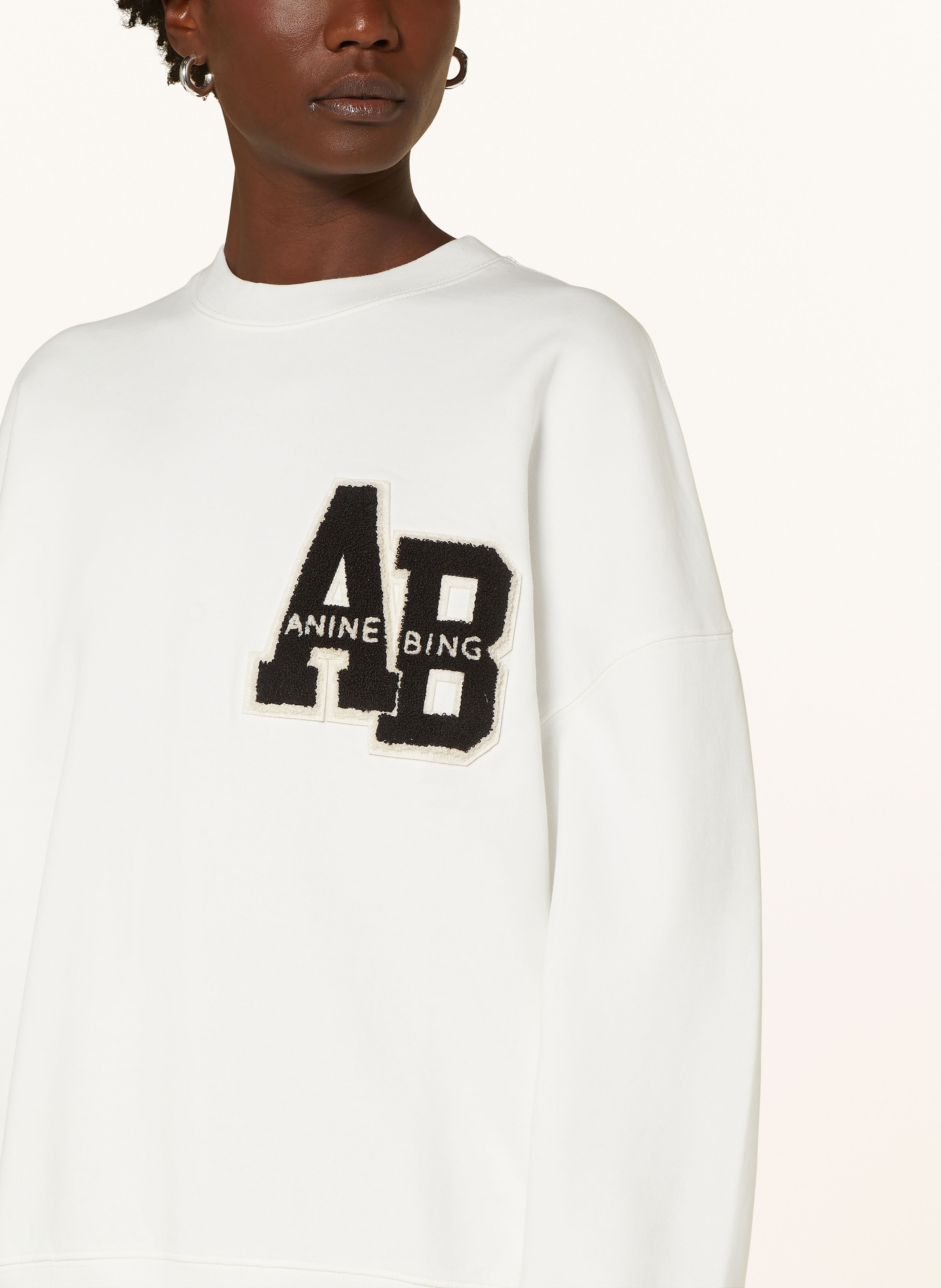 Thumbnail - Anine Bing Sweatshirt Miles weiss