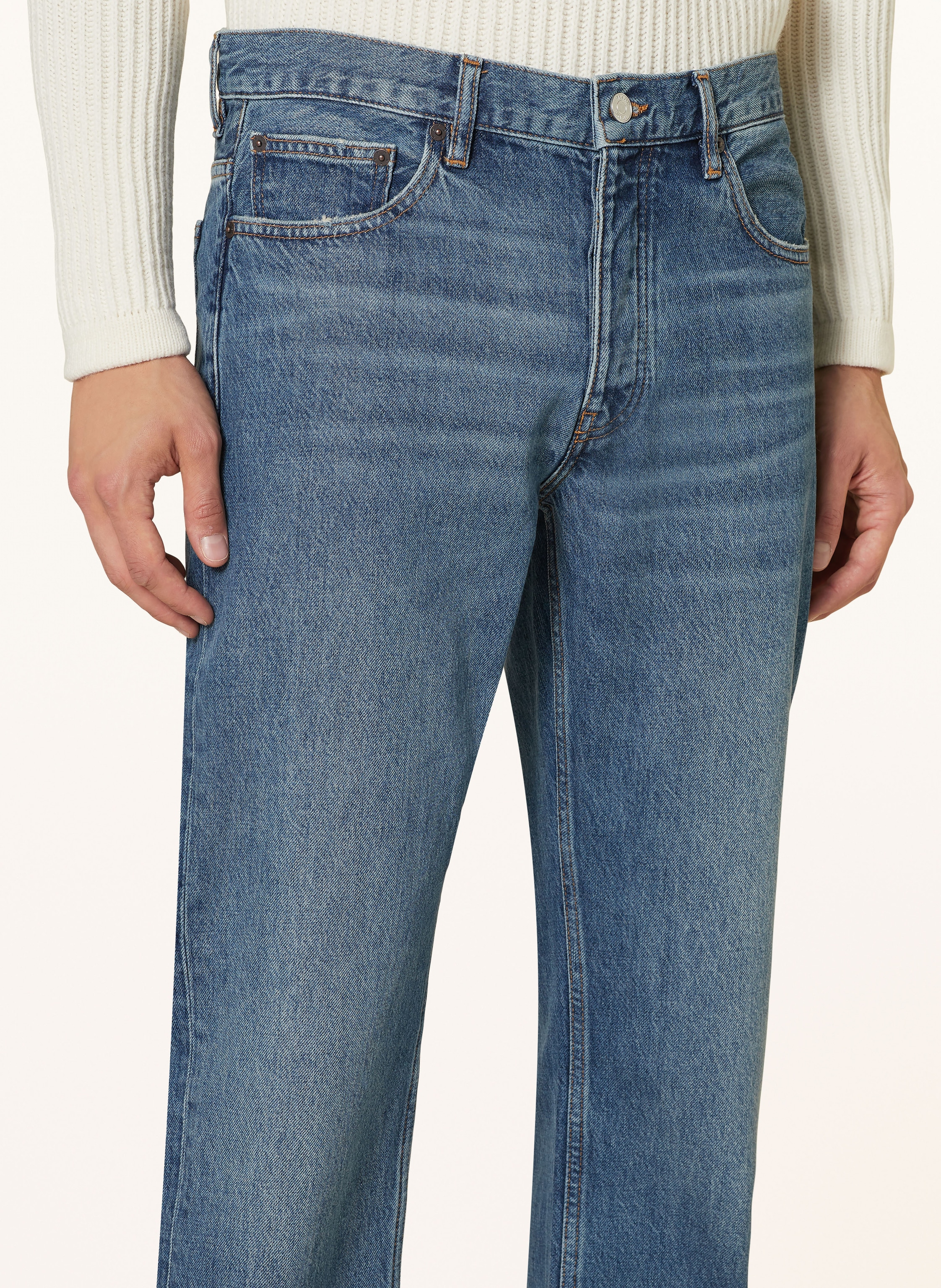 Thumbnail - Frame Jeans The Straight Jean Straight Fit blau