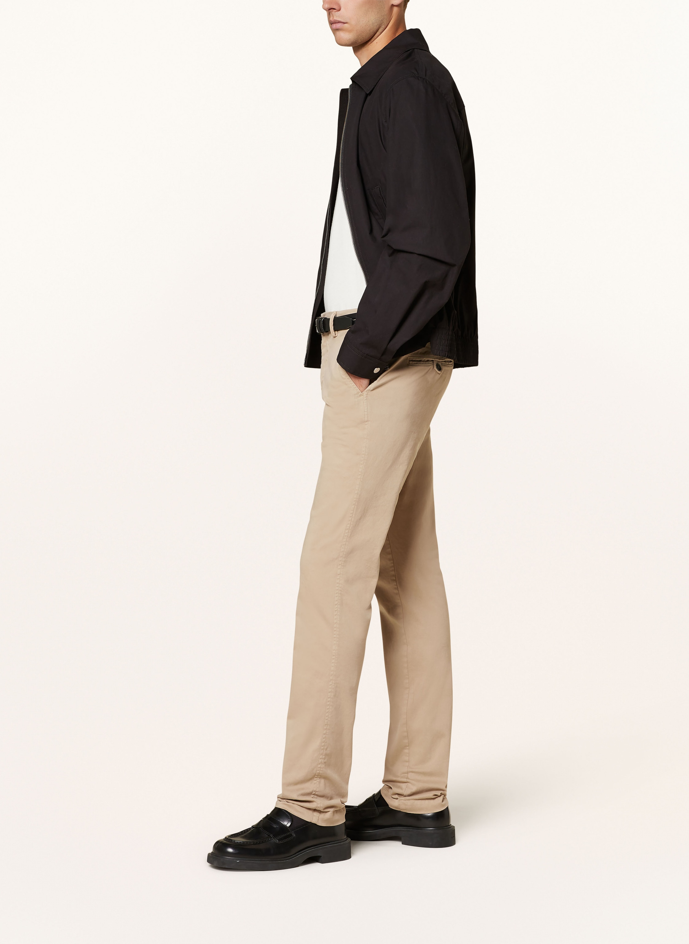 Thumbnail - Mason's Chino Torino Extra Slim Fit beige