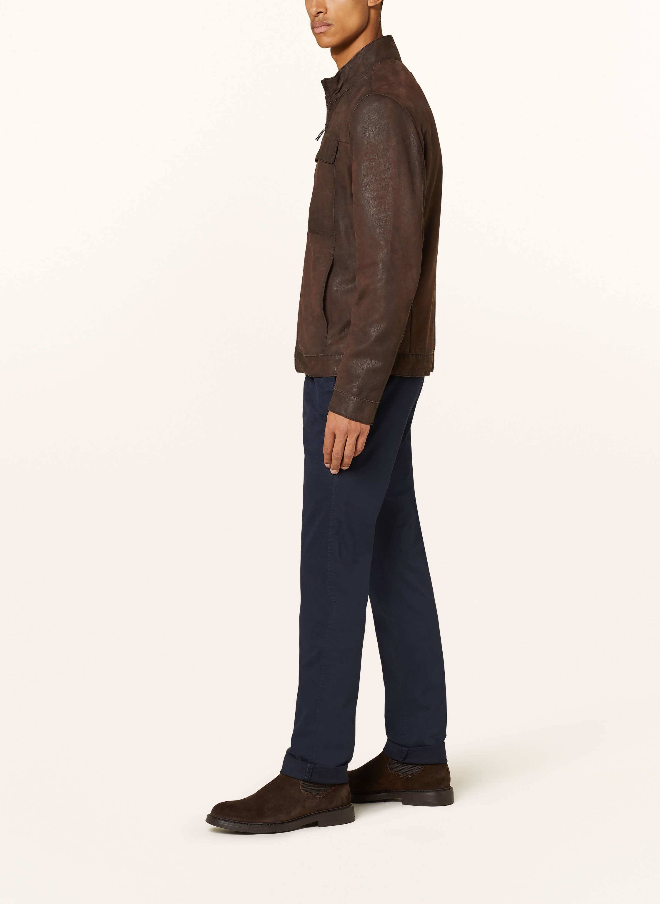 Thumbnail - Mason's Chino Torino Extra Slim Fit blau