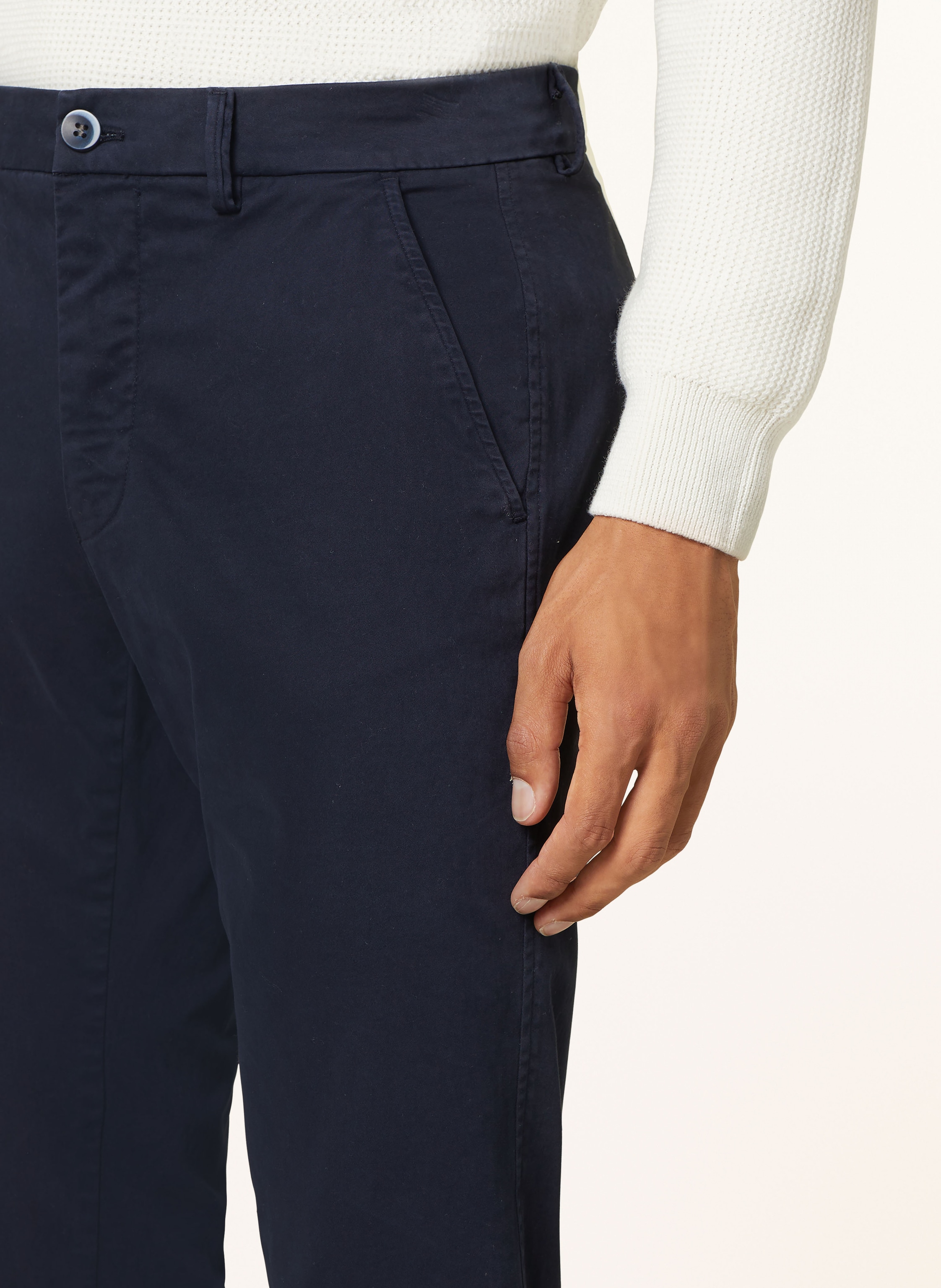 Thumbnail - Mason's Chino Torino Extra Slim Fit blau