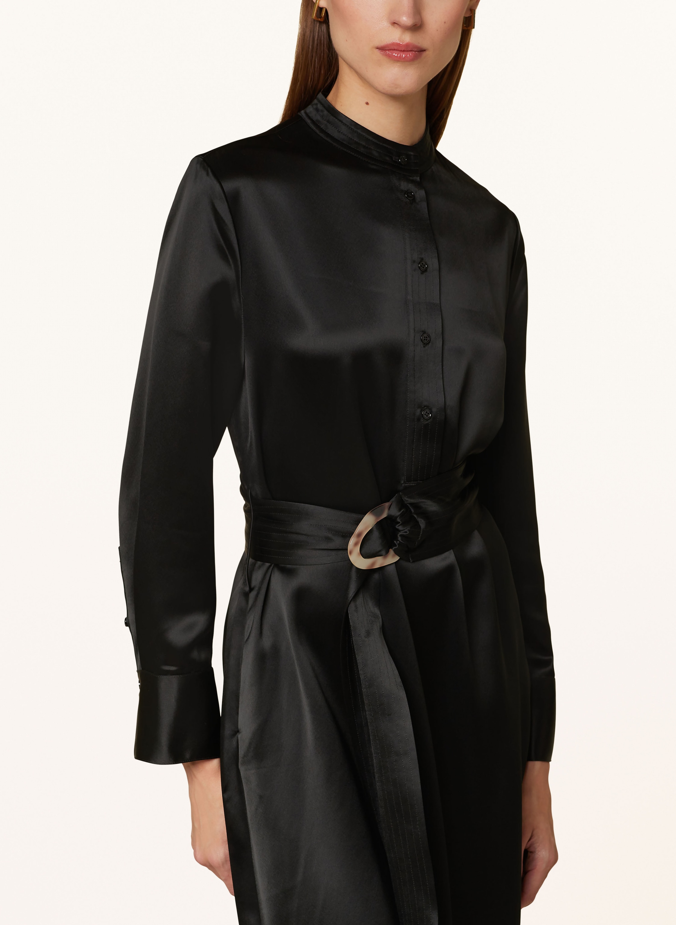 Thumbnail - Mrs & Hugs Satinkleid schwarz