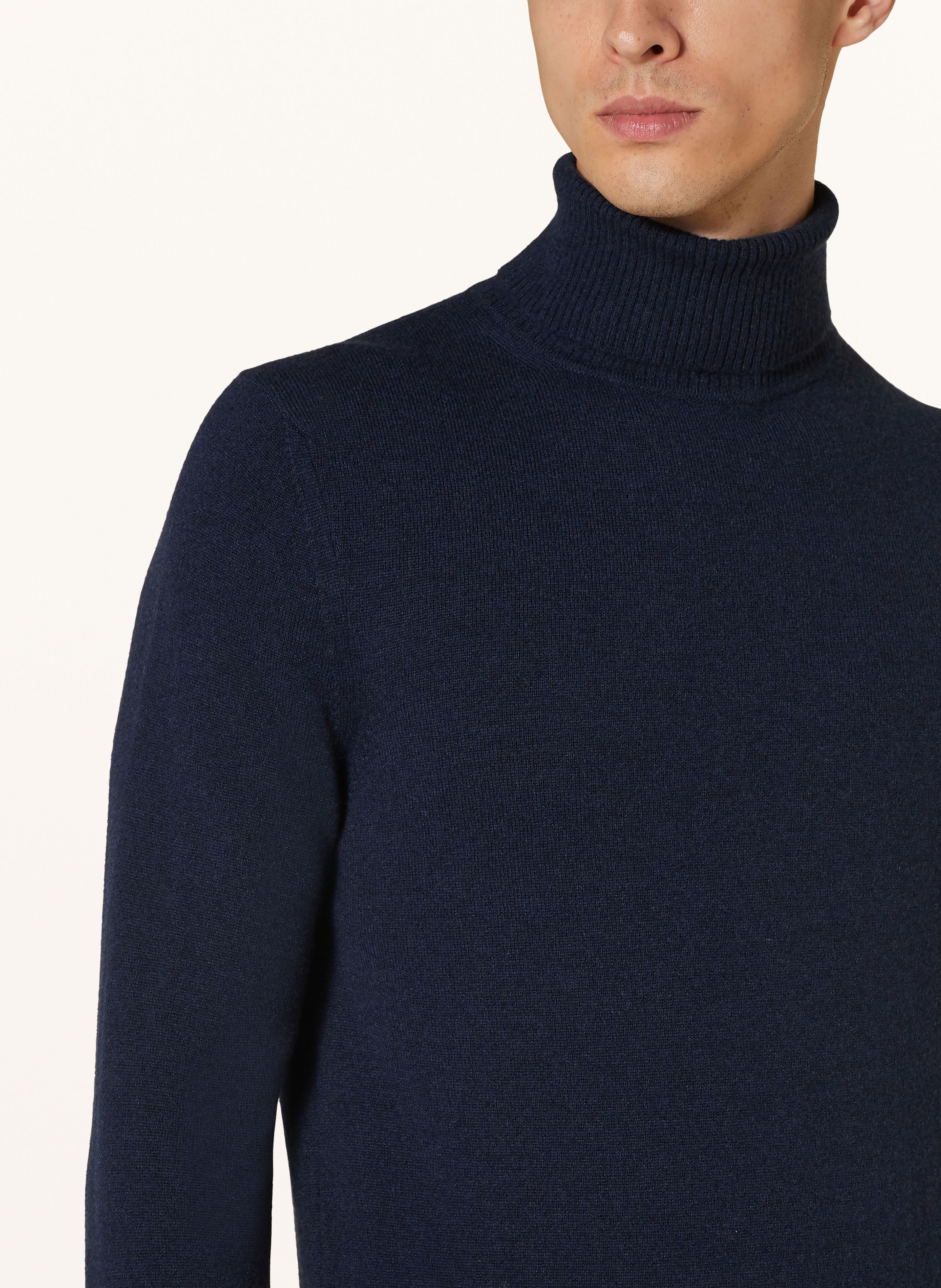 Thumbnail - Daniele Fiesoli Rollkragenpullover Aus Cashmere blau