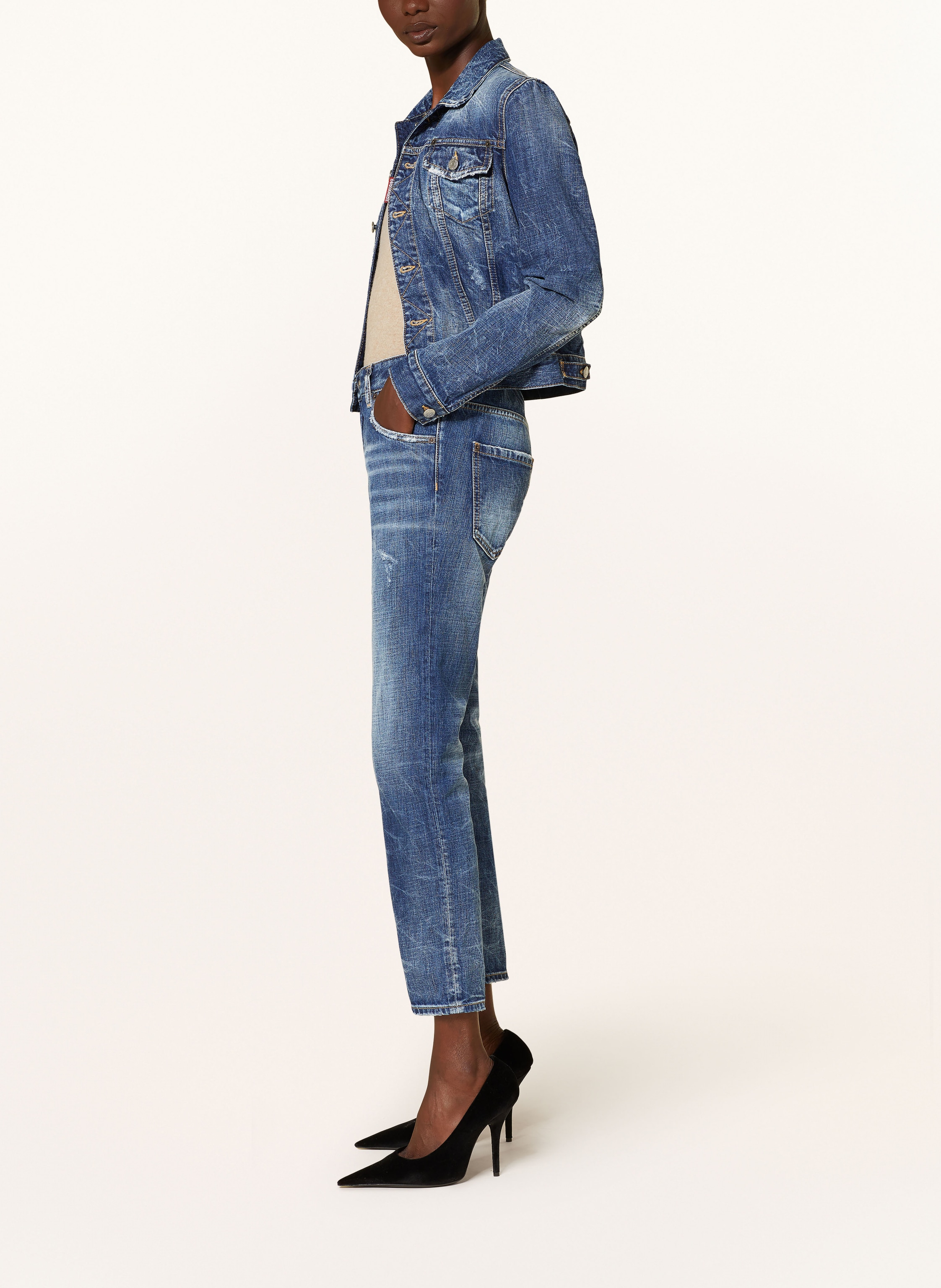 Thumbnail - dsquared2 Skinny Jeans Cool Girl blau