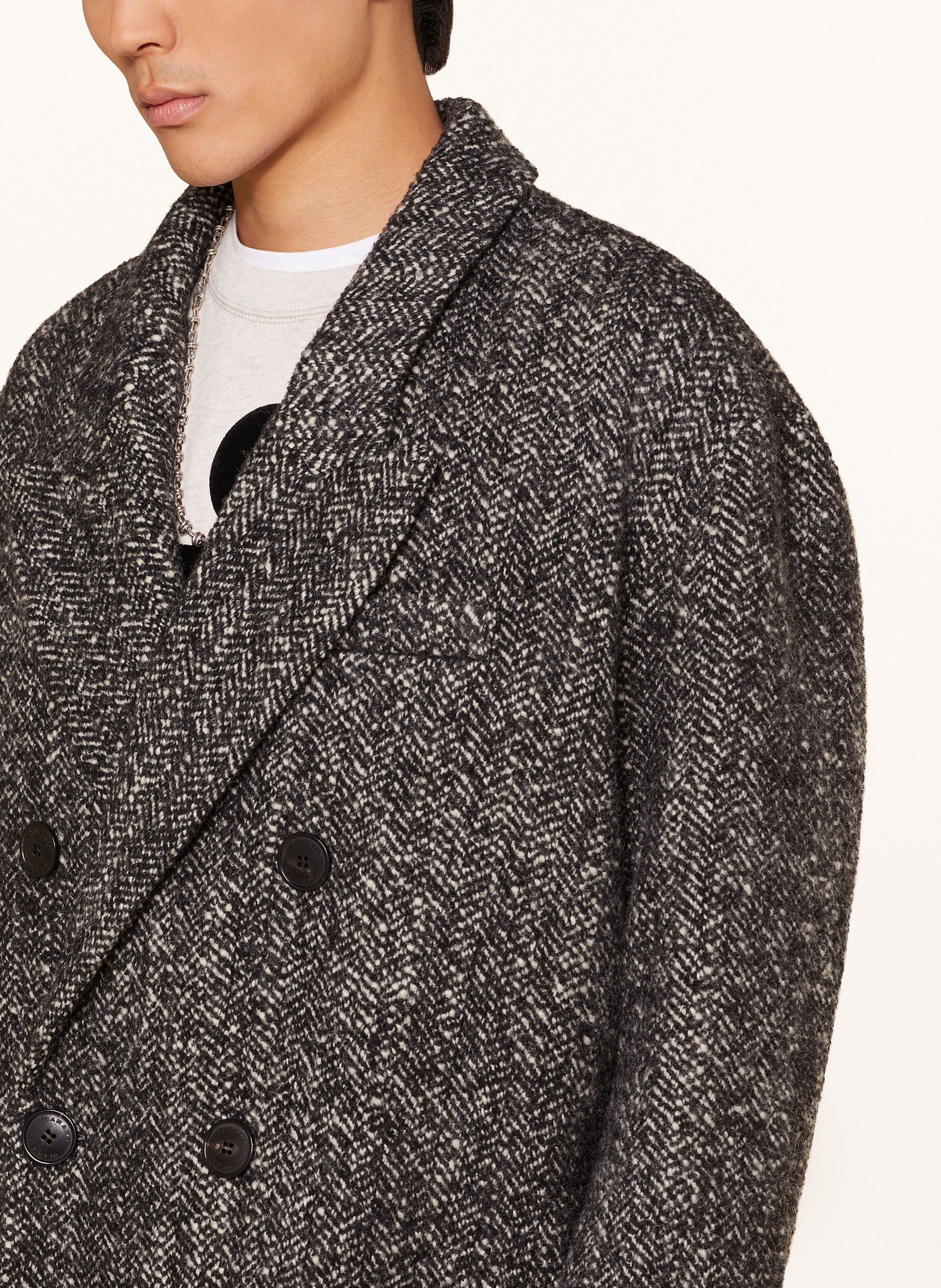 Thumbnail - Isabel Marant Mantel Denton schwarz