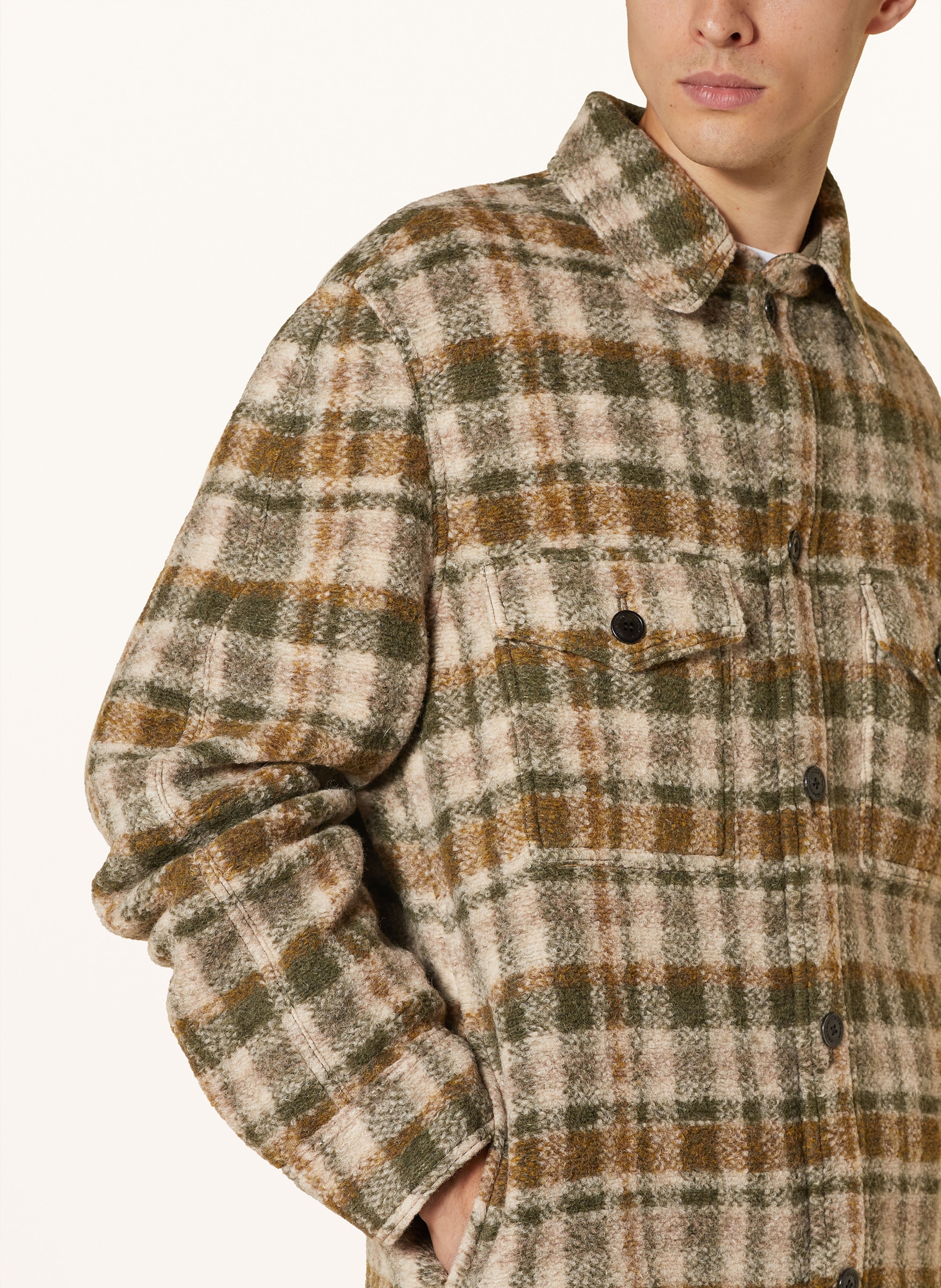 Thumbnail - Isabel Marant Overshirt Kervon gruen