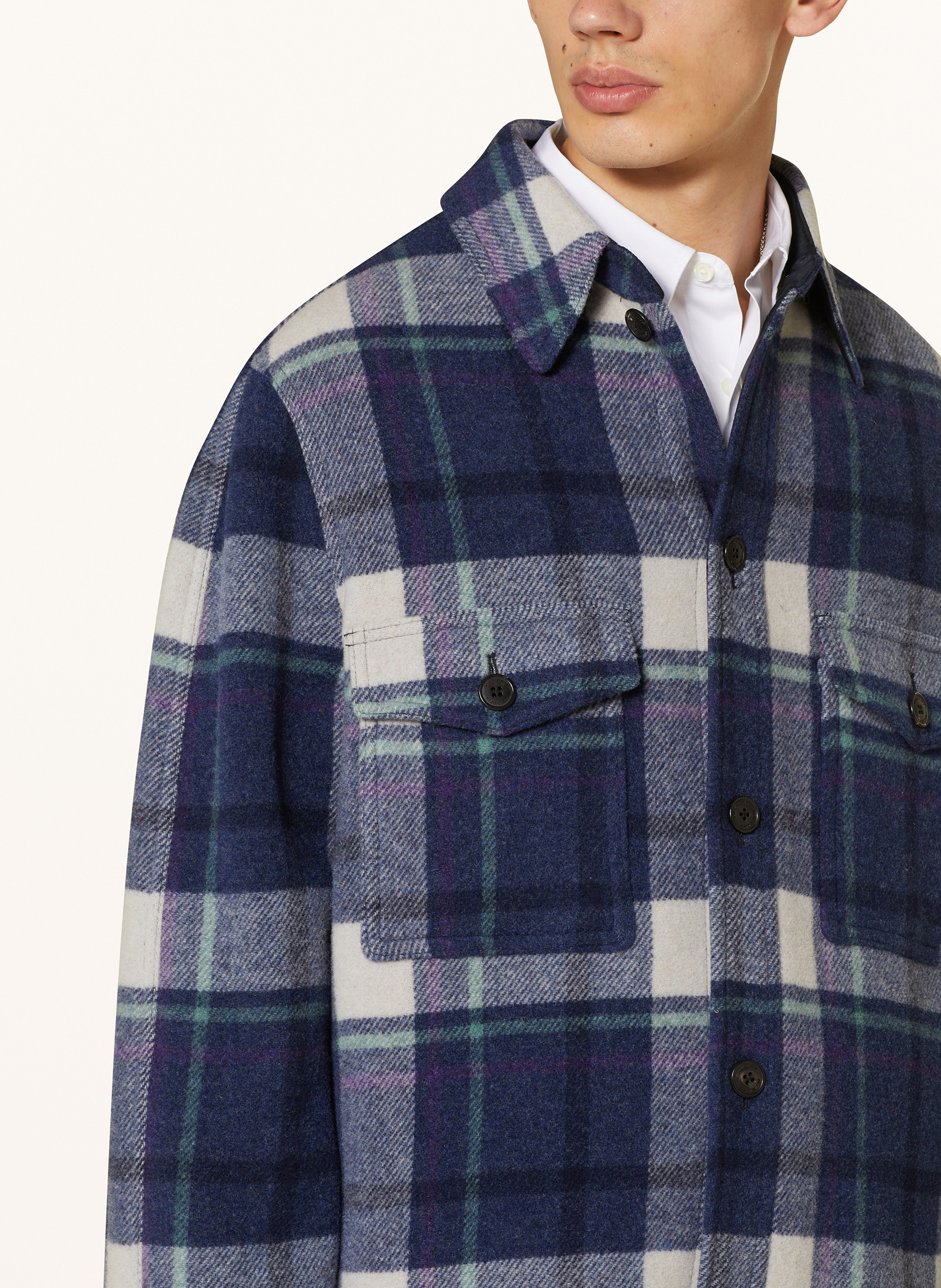 Thumbnail - Isabel Marant Overshirt Kervon blau