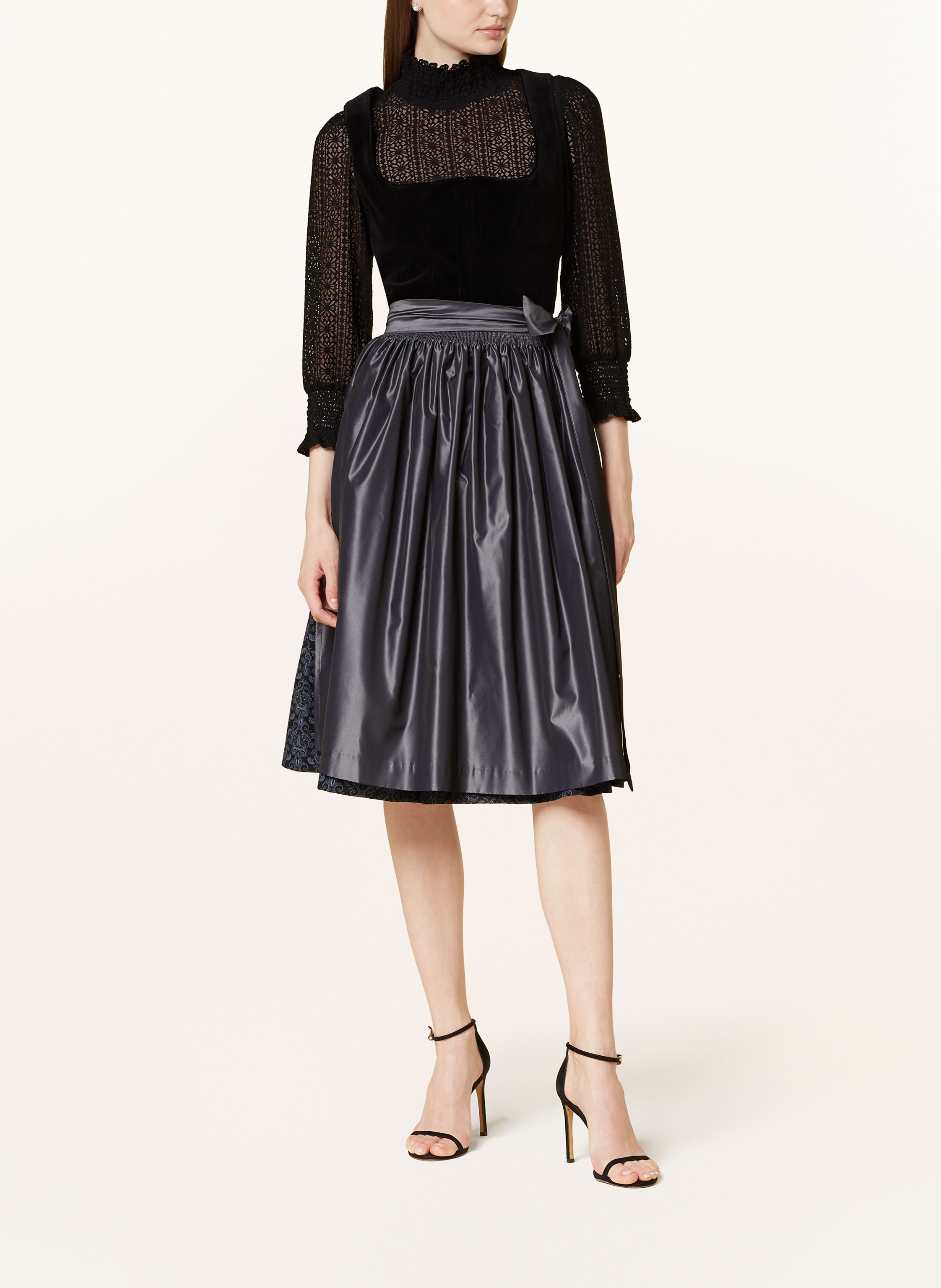 Thumbnail - Berwin & Wolff Dirndlbluse Aus Spitze schwarz